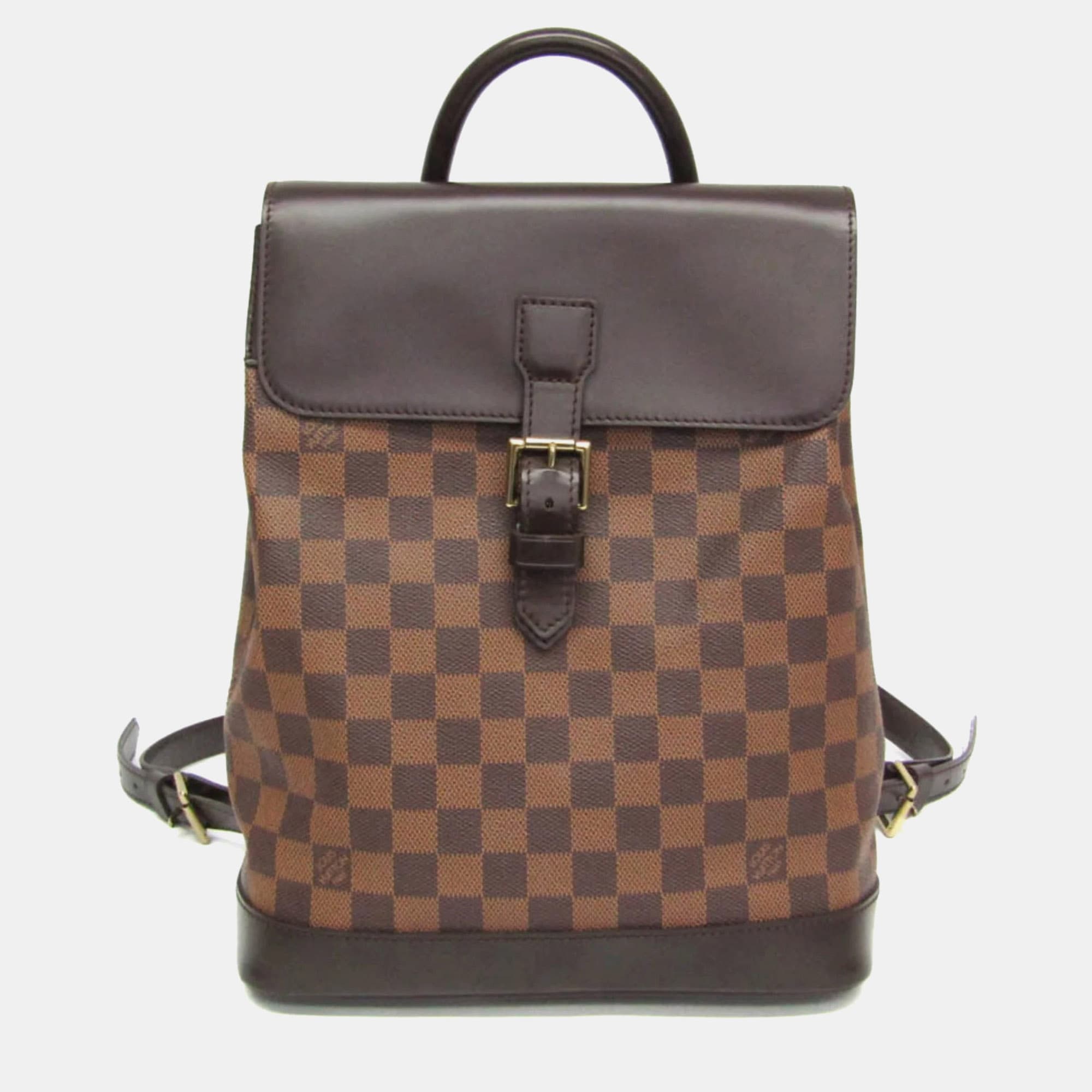 Louis Vuitton Damier Soho Backpack Ebene