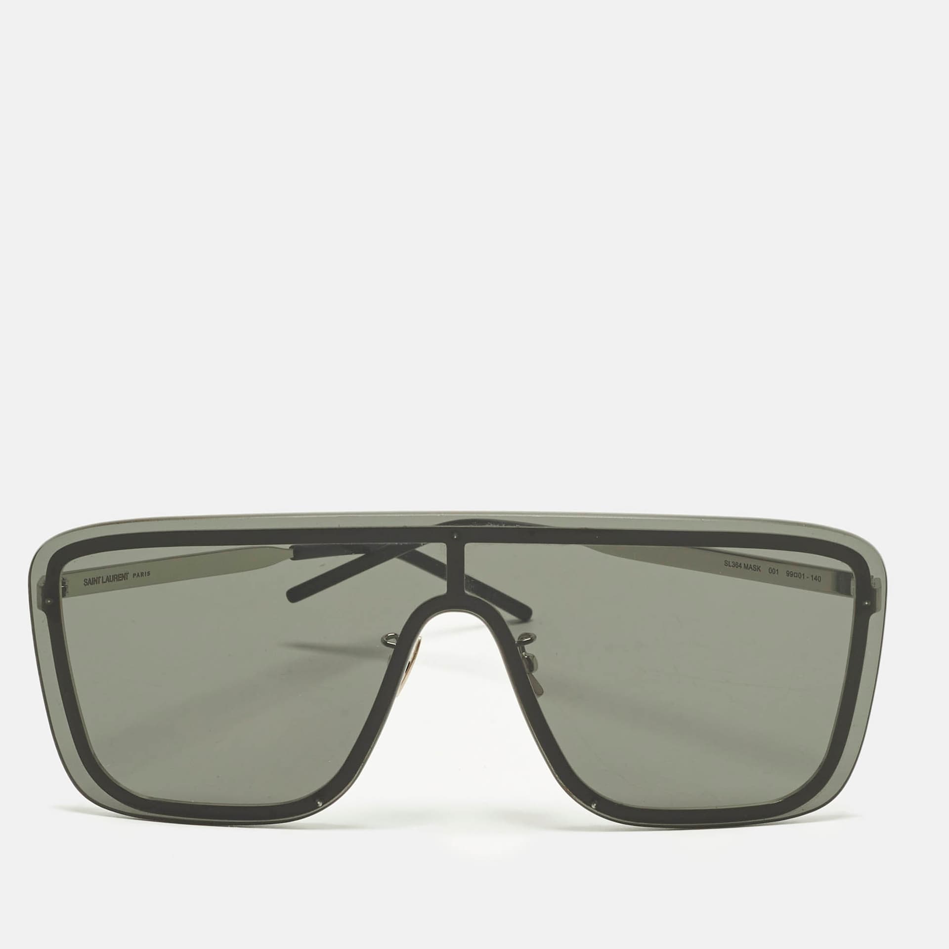 Saint Laurent Black SL364 Mask Shield Sunglasses