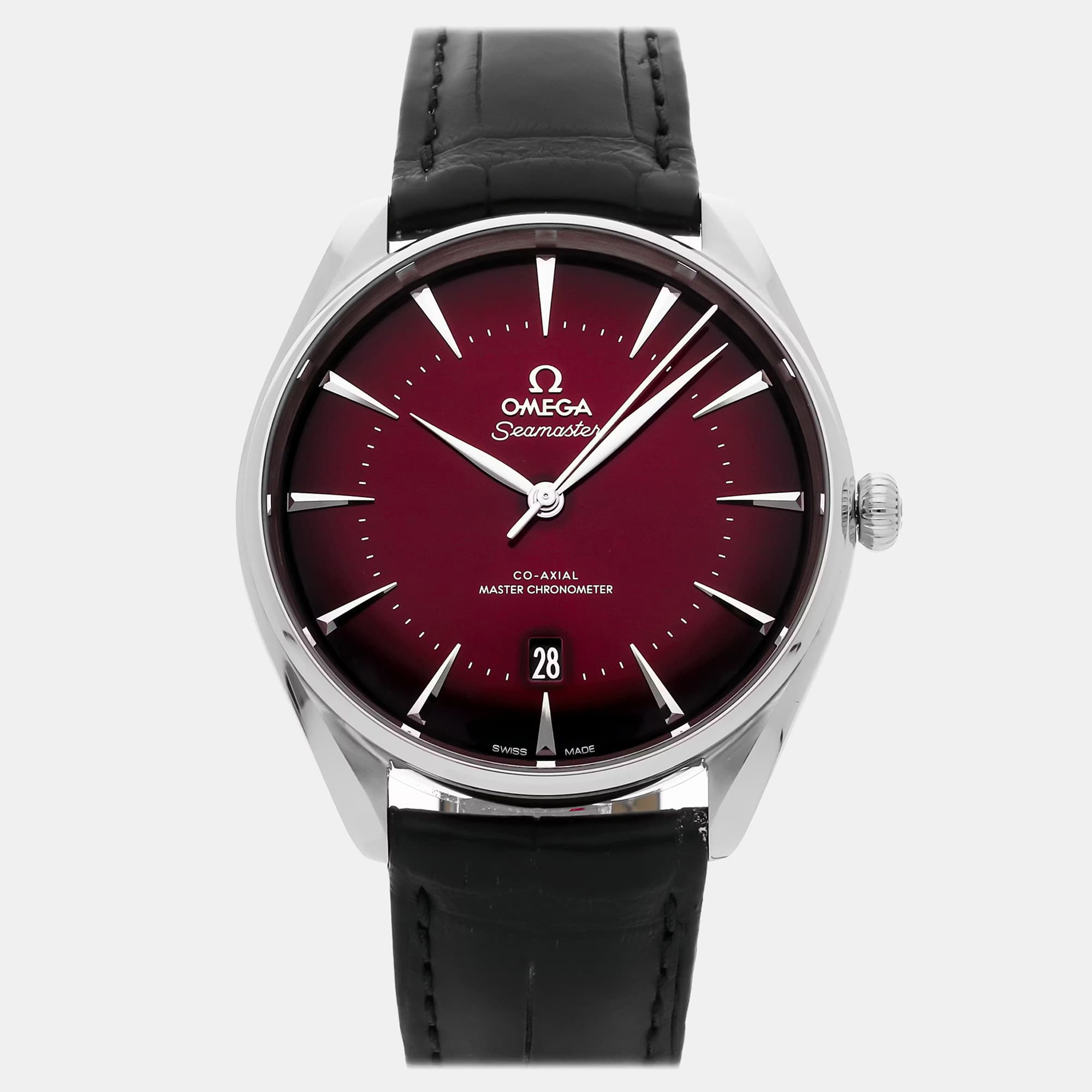 Pre-Owned Omega Seamaster Boutique Editions 511.13.40.20.11.002 Black Automatic Stainless Steel Men's Wristwatch 39 MM