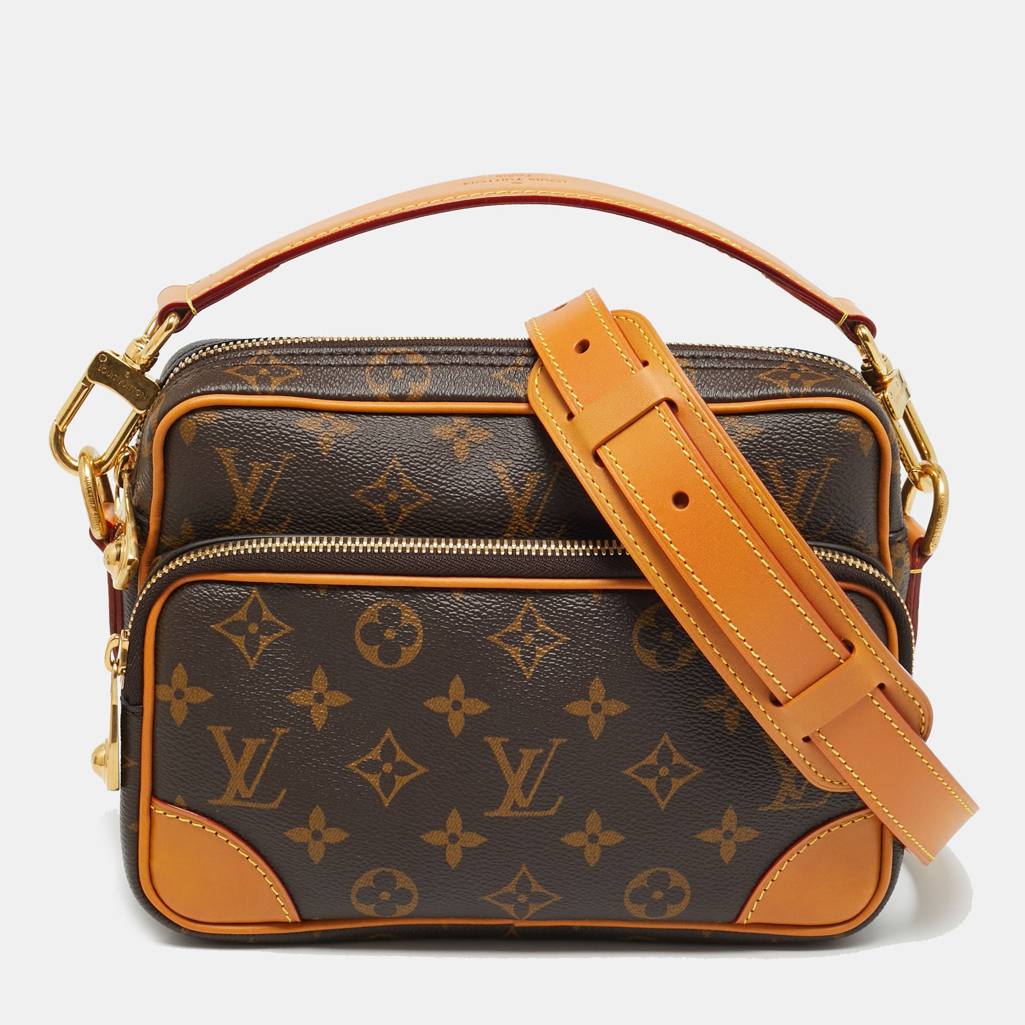 Louis Vuitton Nil Monogram Archive Canvas Shoulder Bag