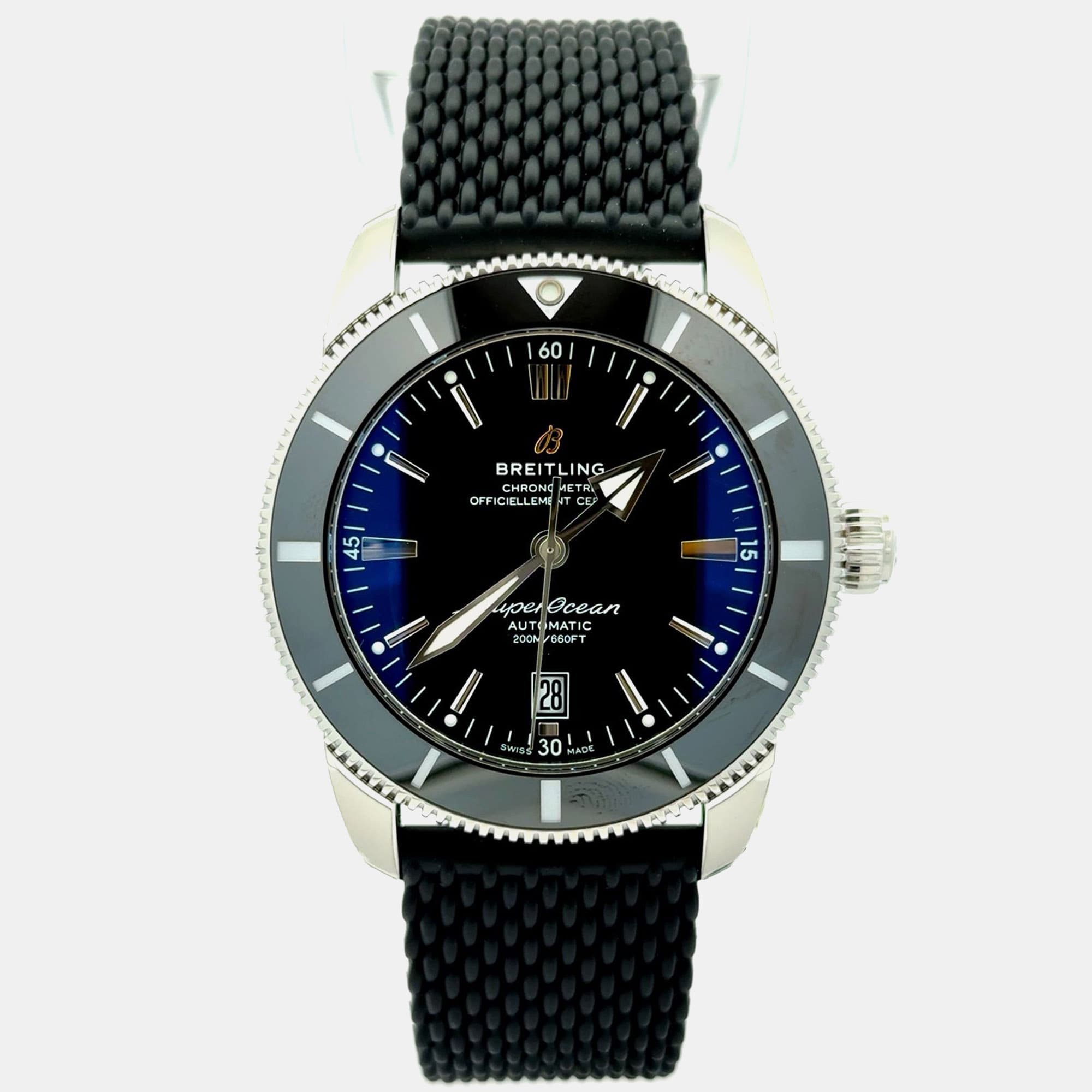 Breitling Superocean Heritage II AB2020121B1S1 Automatic Black Stainless Steel Men's Wristwatch 46mm