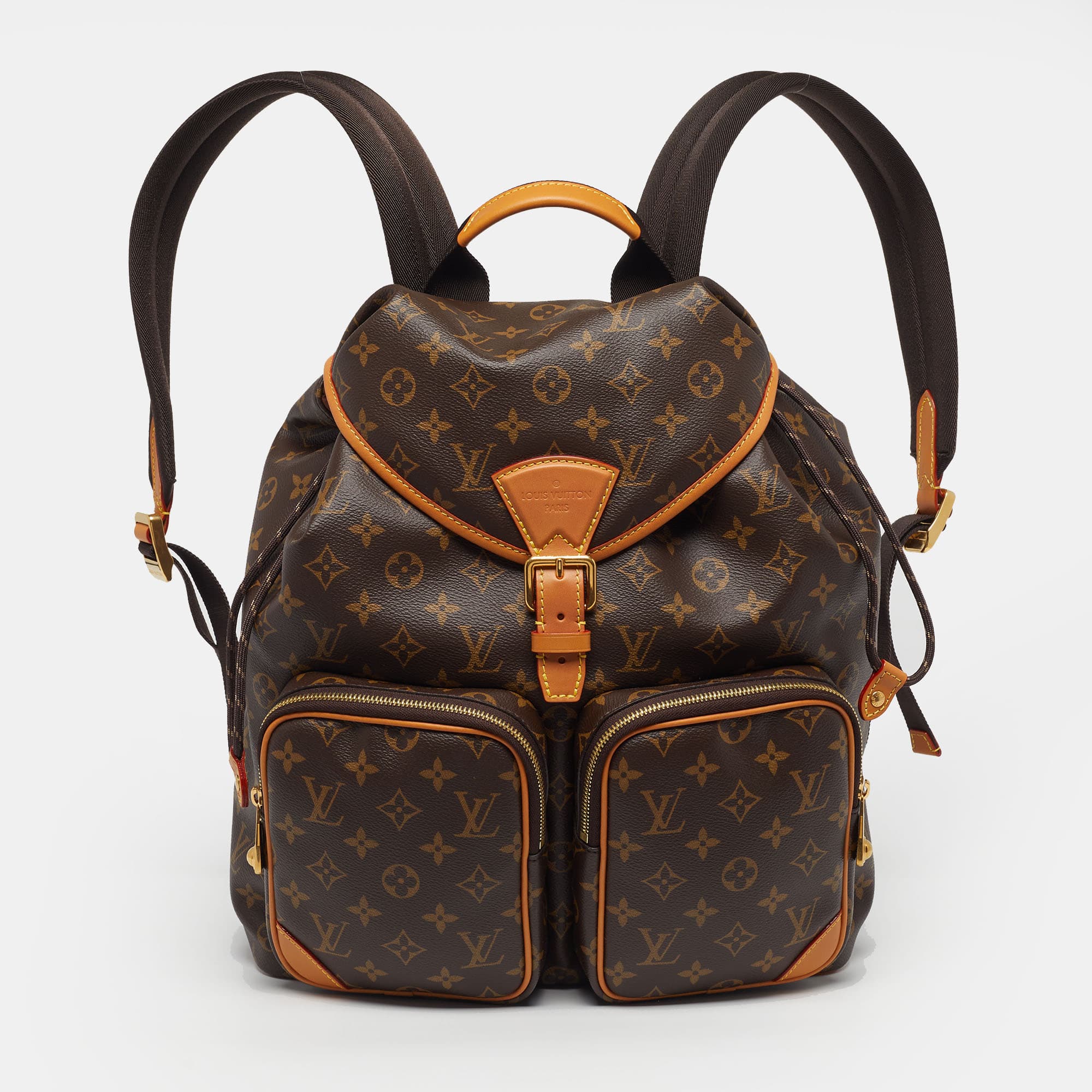 Louis Vuitton Montsouris Cargo Monogram Archive Canvas Backpack