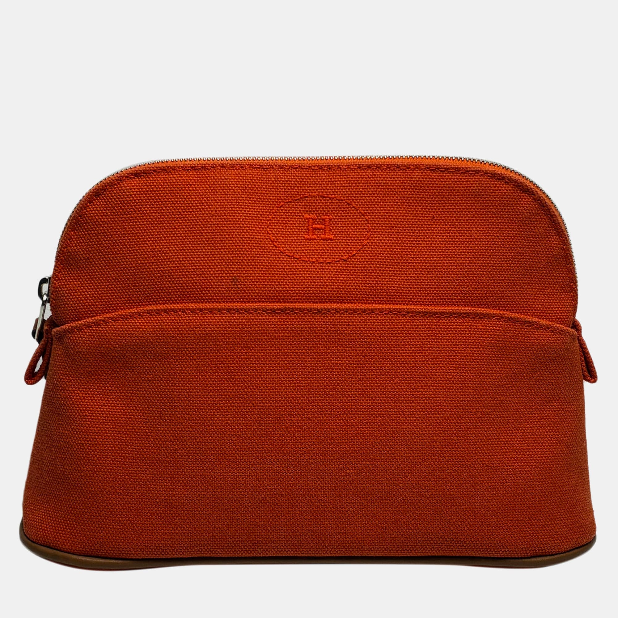 Hermes Orange Feu Mini Bolide Case