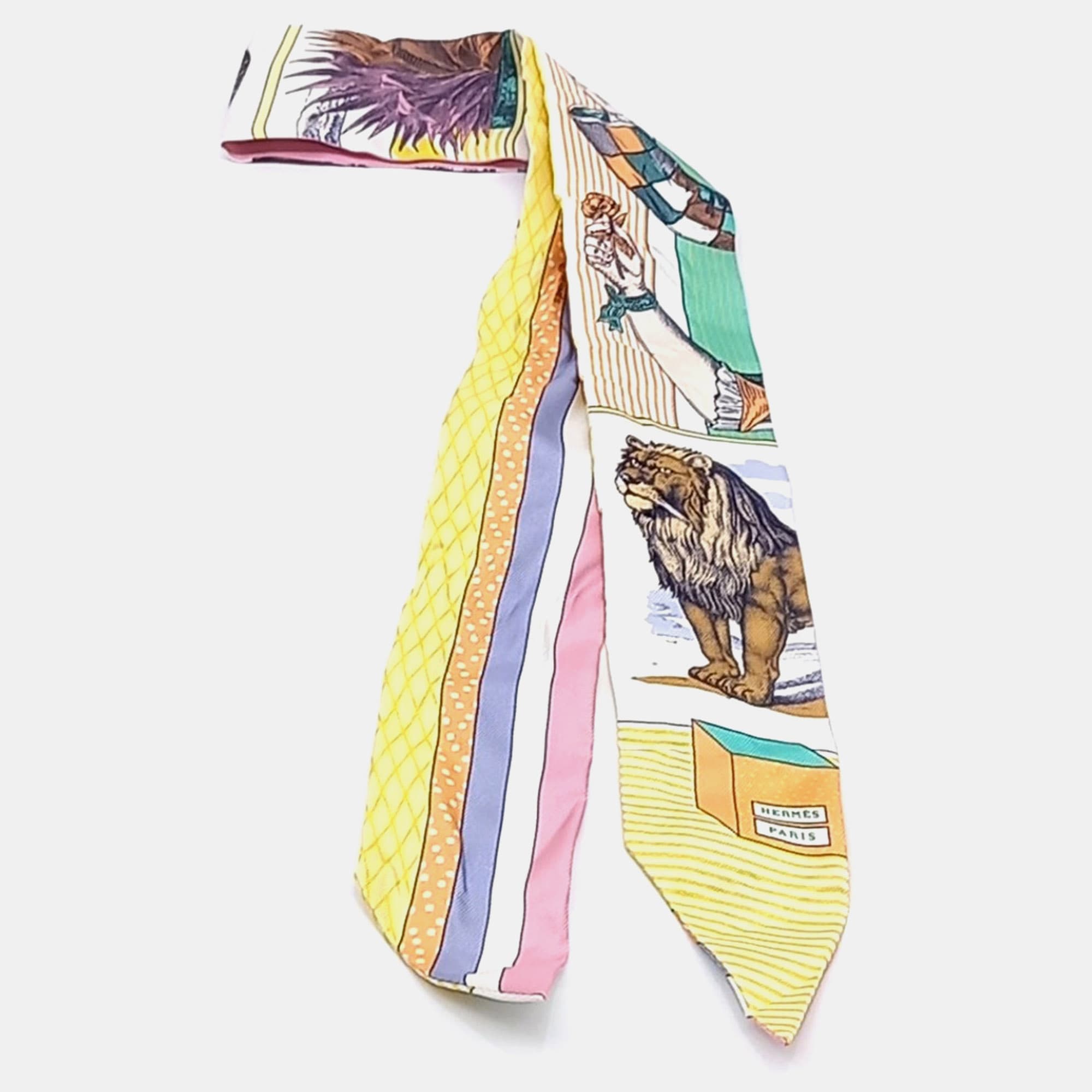 Hermes Silk Multicolor twilly scarf