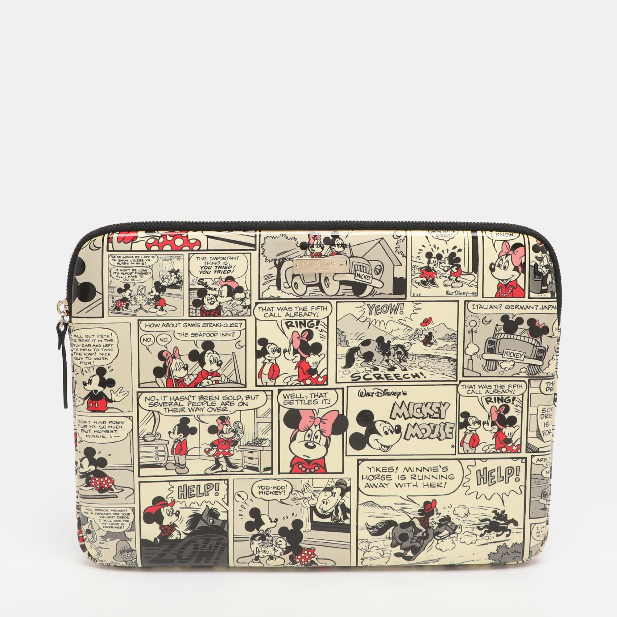 Kate Spade x Disney Minnie Mouse Comic Strip Laptop Case Multicolor Polyurethane