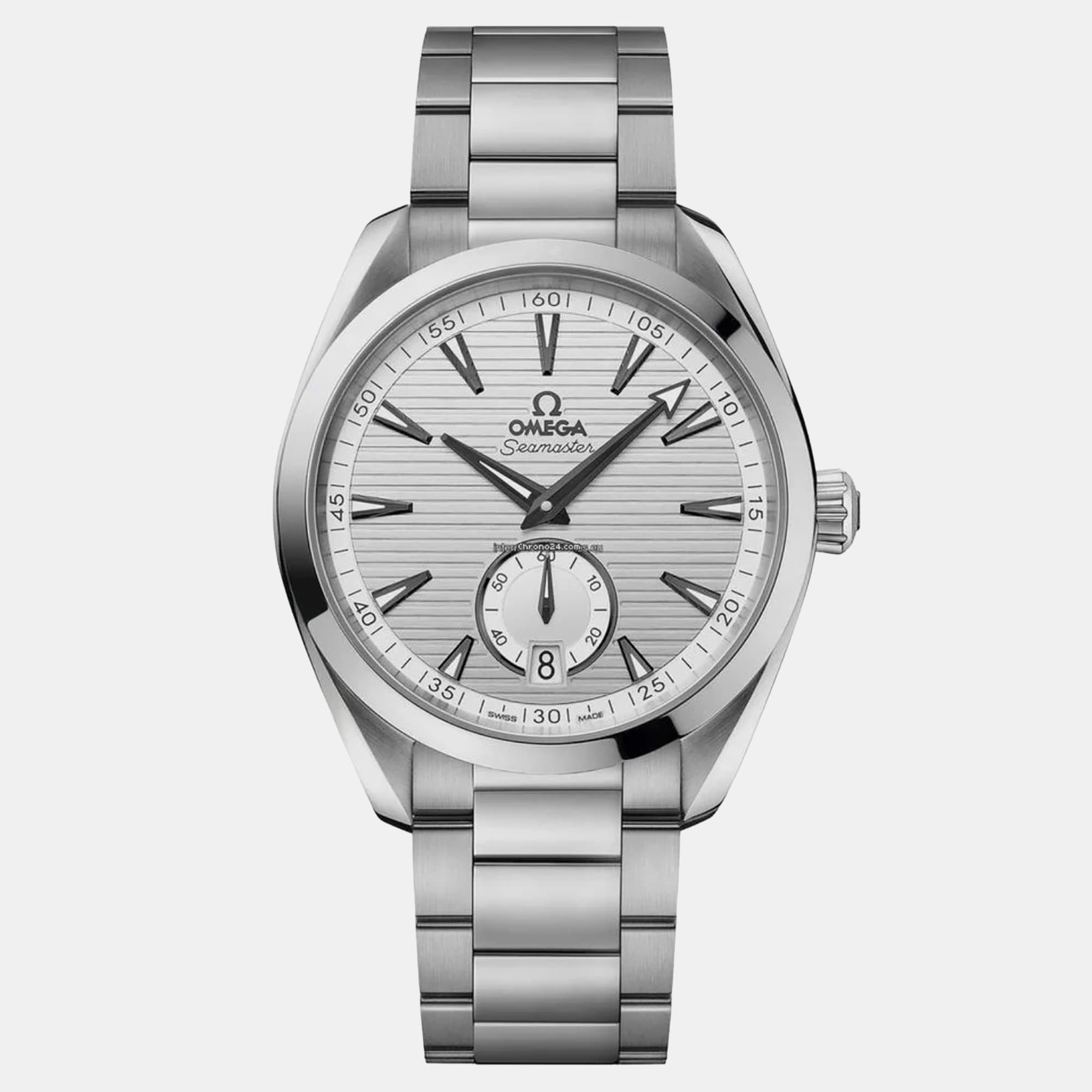 Omega Silver Seamaster Aqua Terra 220.10.41.21.02.002 Stainless Steel Automatic Men's Wristwatch 41 mm