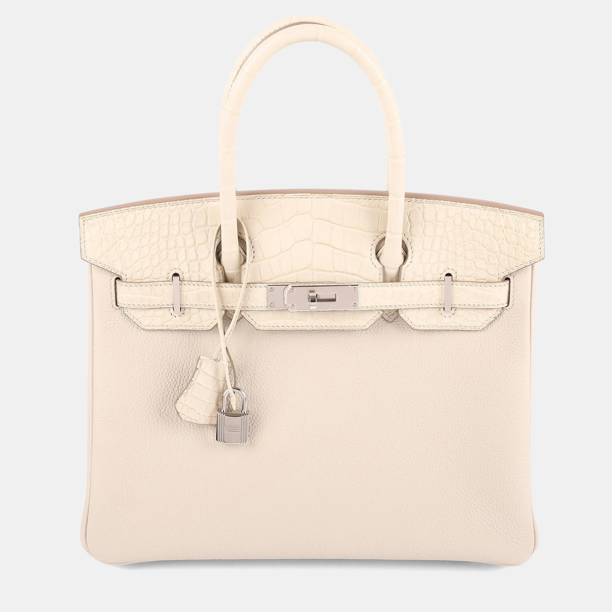 Hermes Beton Togo Touch Birkin 30 Tote Bag
