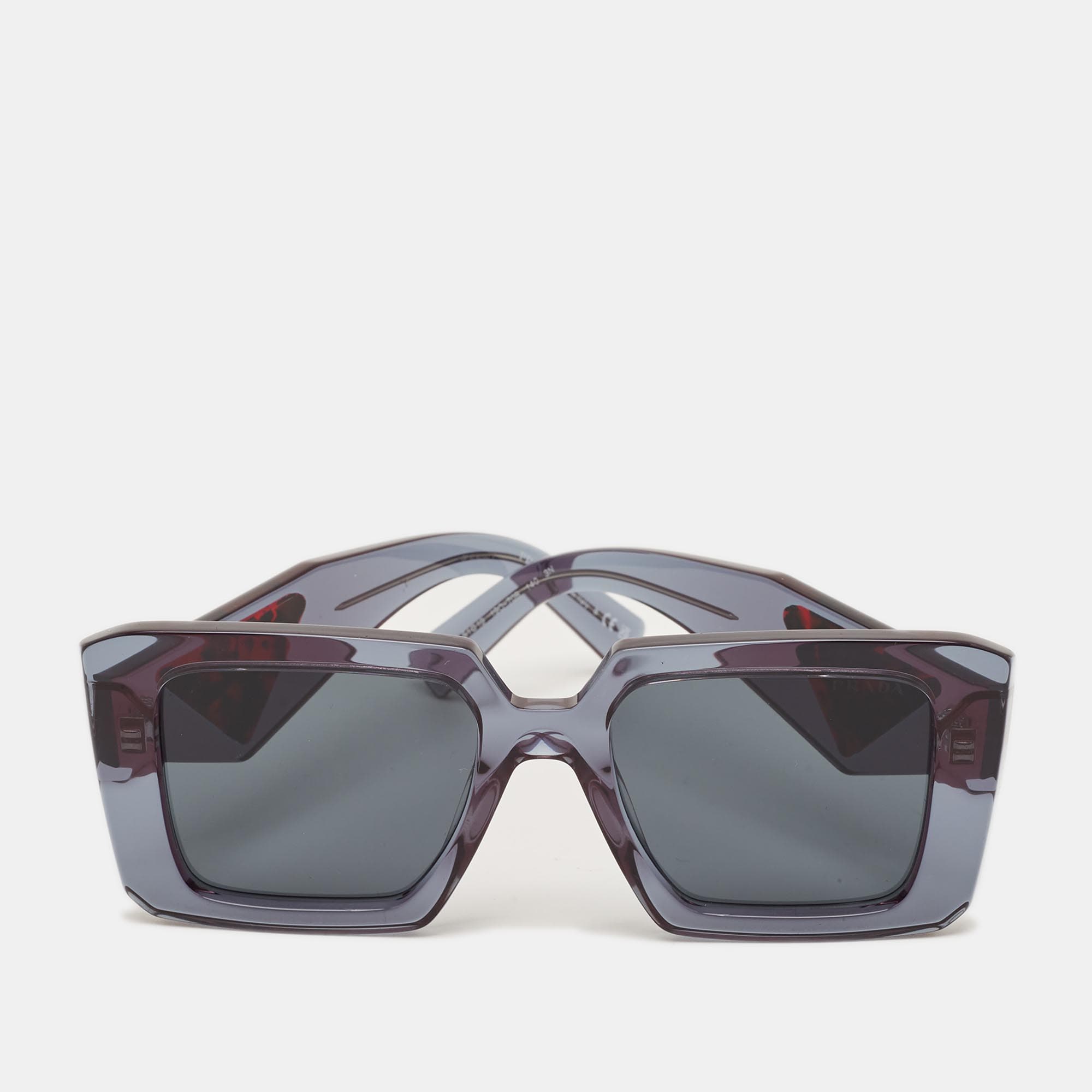 Prada Blue SPR23Y Frame Square Sunglasses