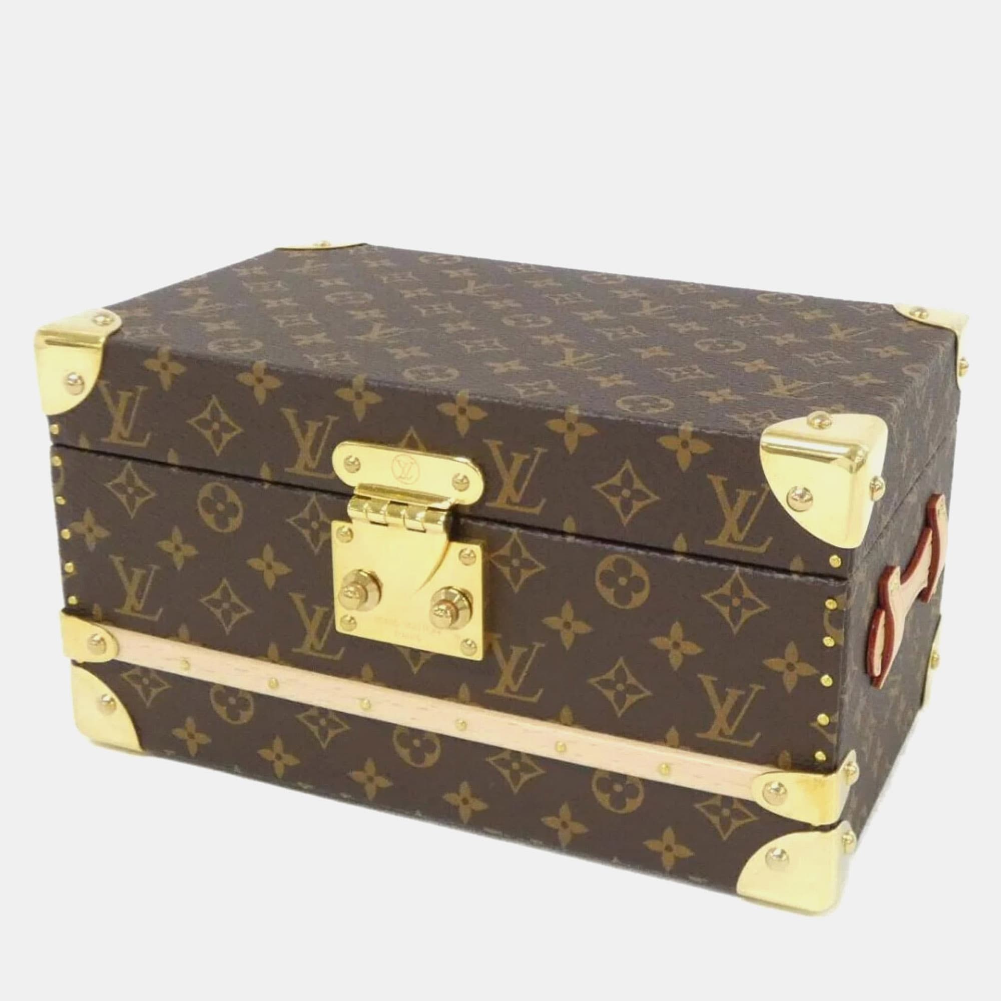 Louis Vuitton Monogram Mini Malle Bijou Jewelry Case