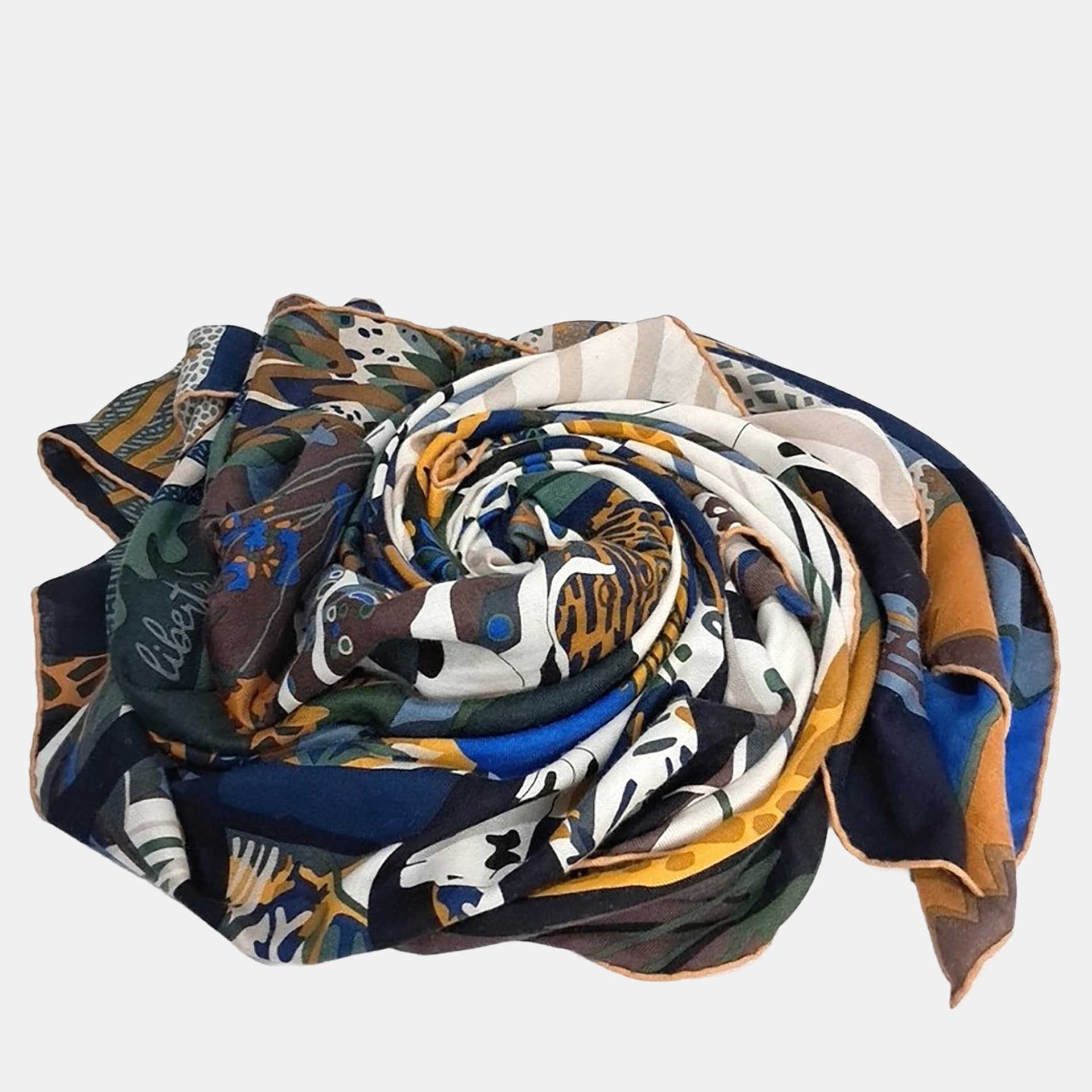 Hermes Cashmere Multicolor Shawl And Scarf