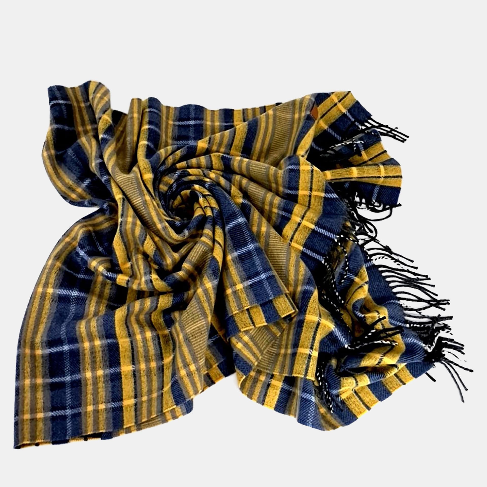 Hermes Cashmere Multicolor Scarf And Shawl