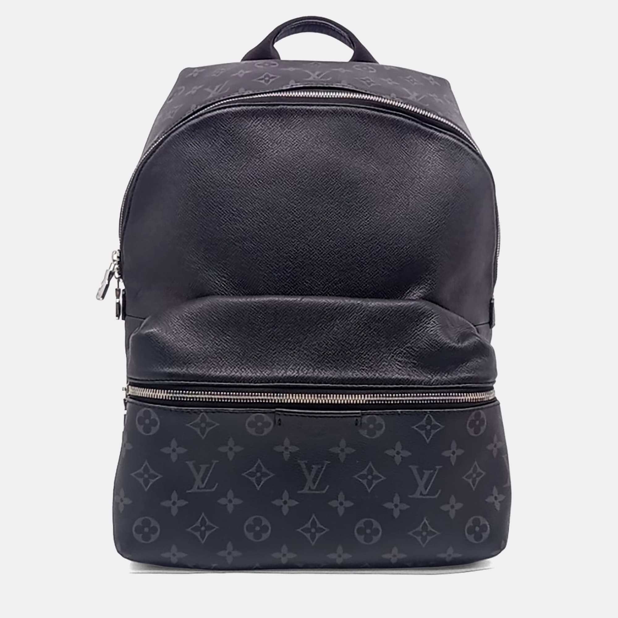 Louis Vuitton Black Coated Canvas Eclipse Discovery Backpack