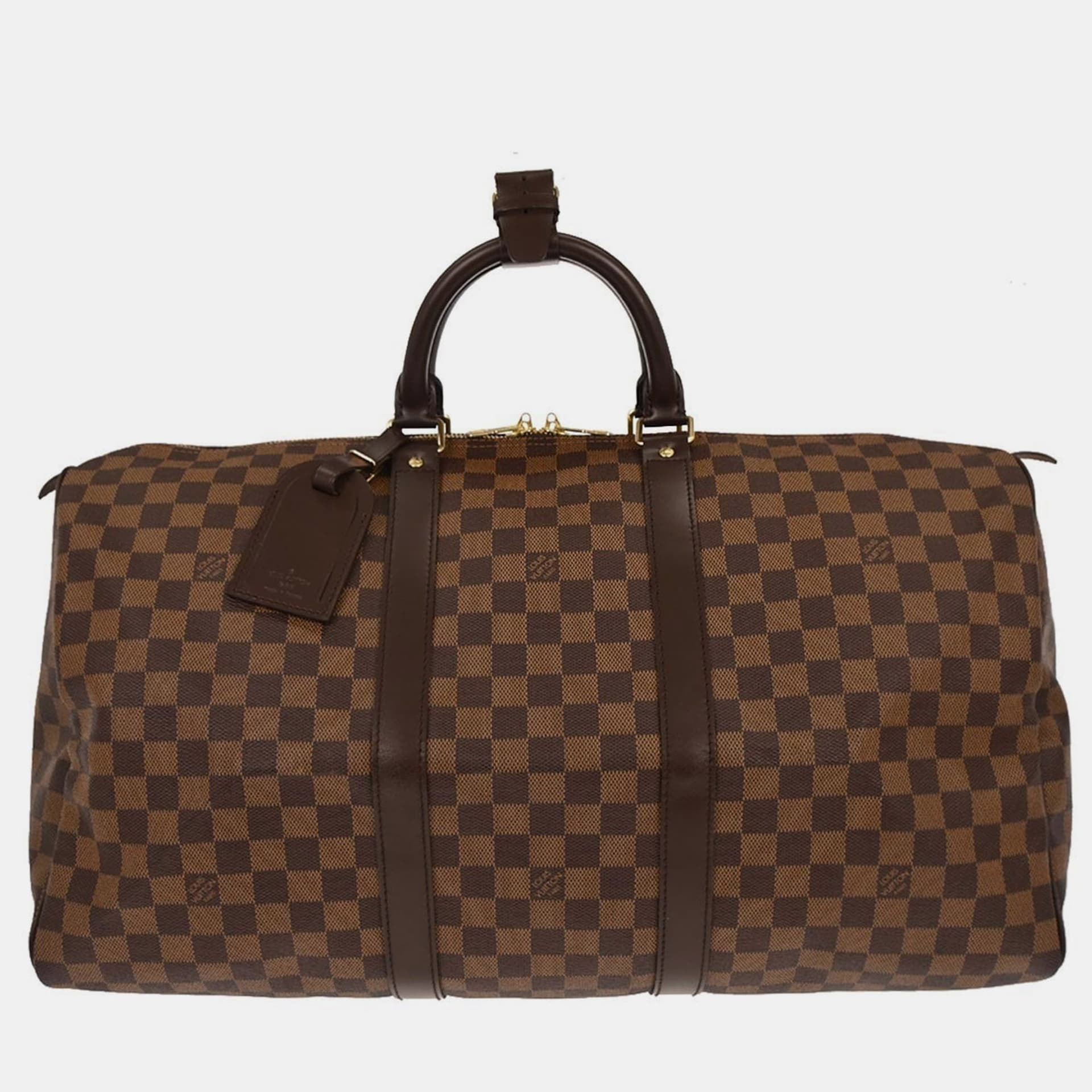 Louis Vuitton Damier Keepall 50 Travel Duffle Handbag