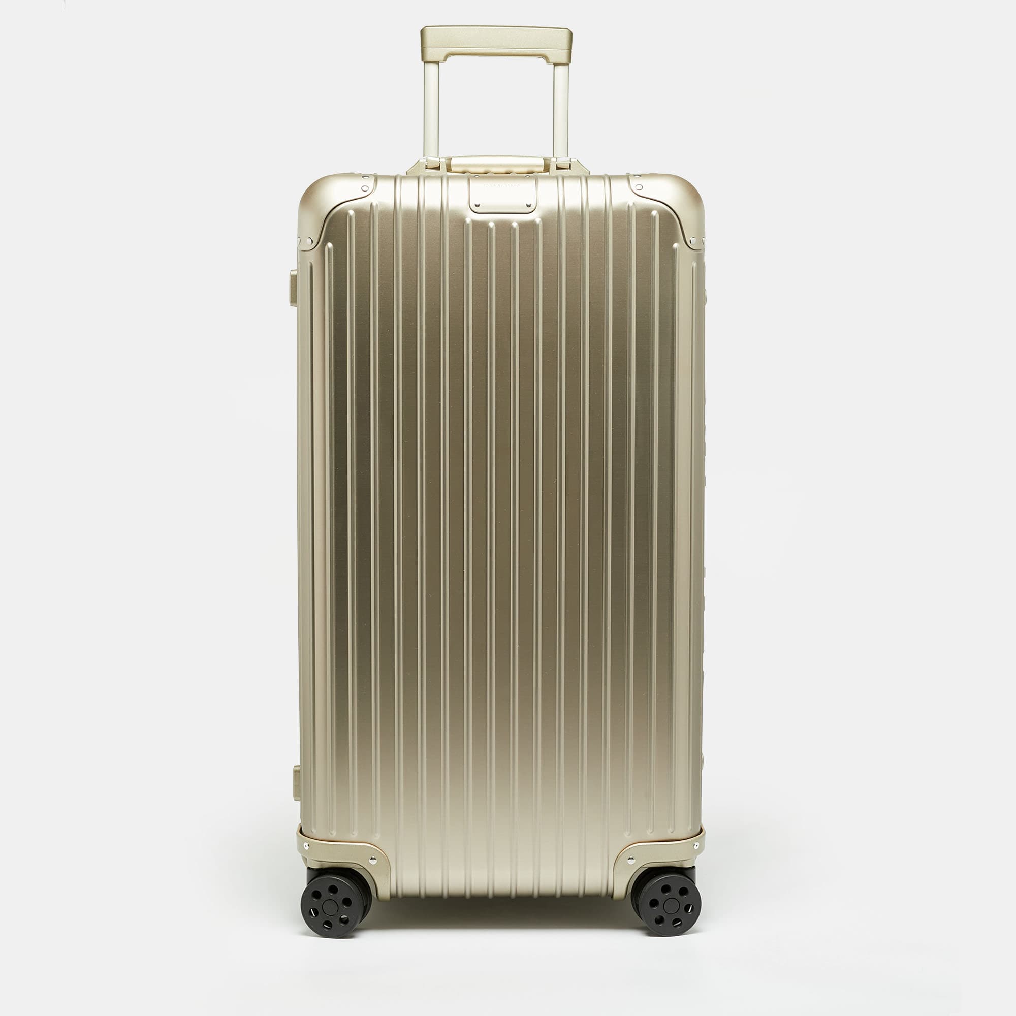 Rimowa Original Trunk Titanium Aluminium Suitcase