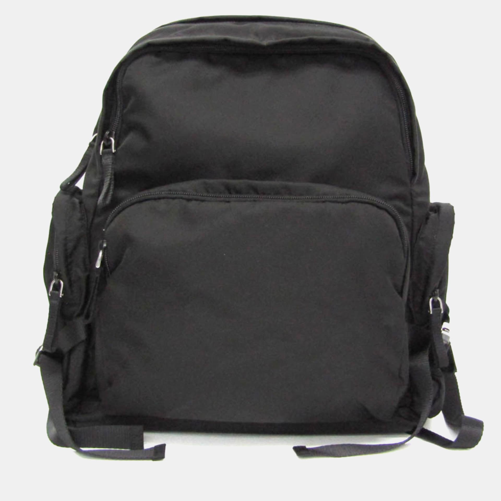 Prada Montagne Small Black Nylon Backpack Bag