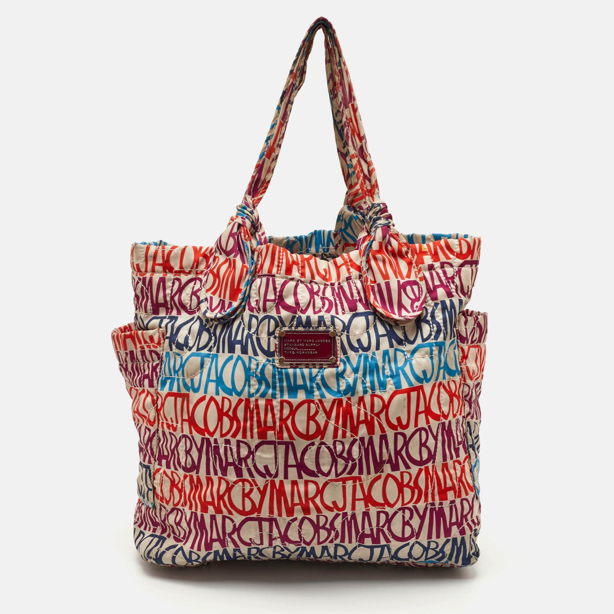 Marc by Marc Jacobs Medium Multicolor Nylon Graffiti Diaper Tote
