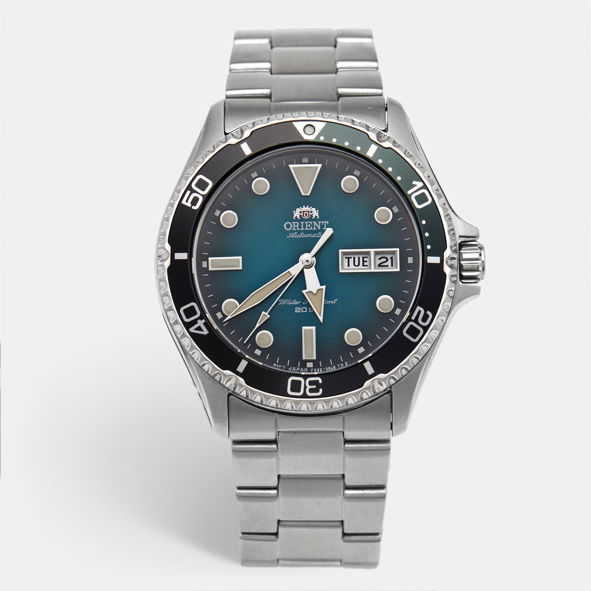 Orient Kamasu Mako RA-AA0811E39B Green Dial Stainless Steel 42 mm