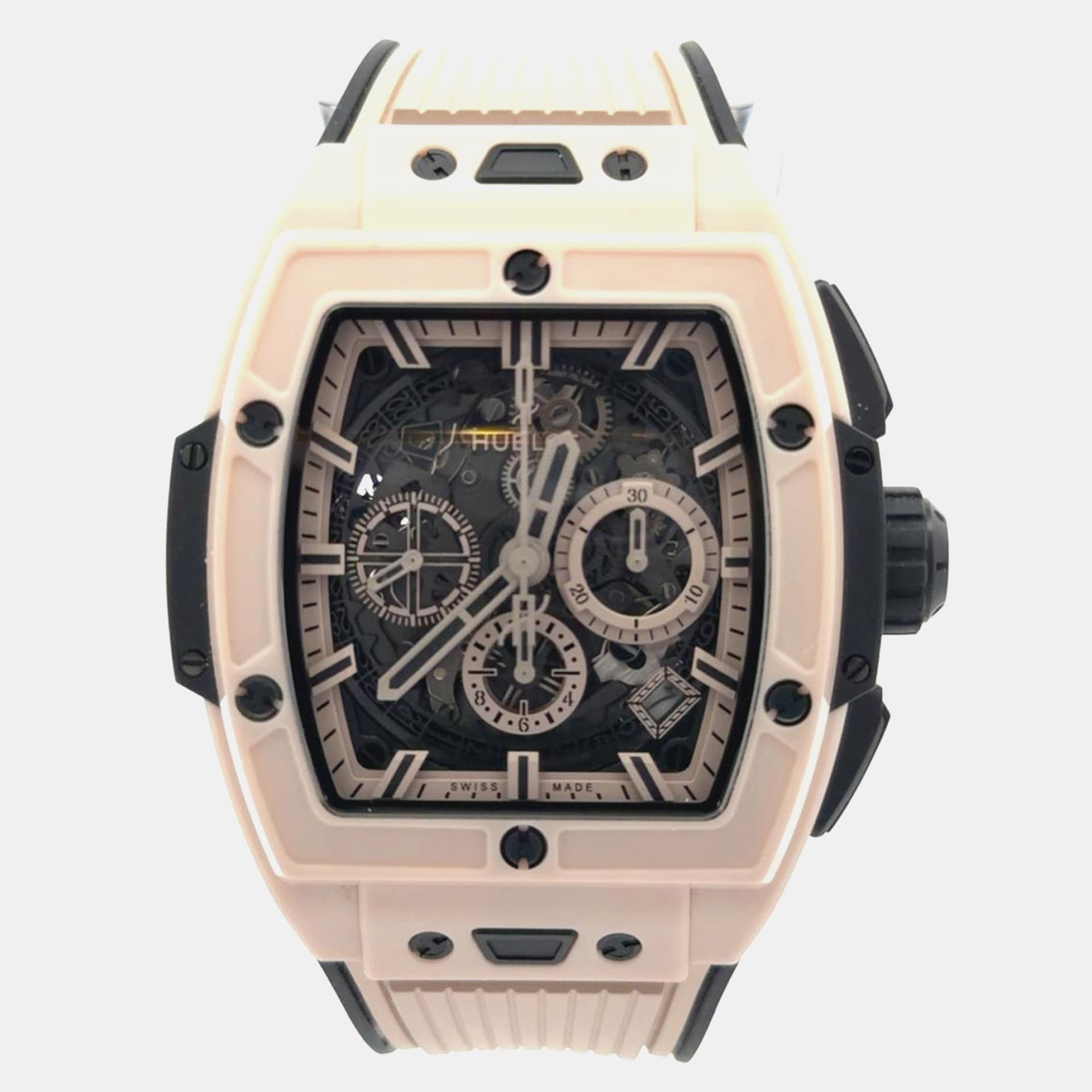 Hublot Spirit of Big Bang 642.CZ.6110.RX Silver Ceramic Automatic Men Wristwatch 42mm