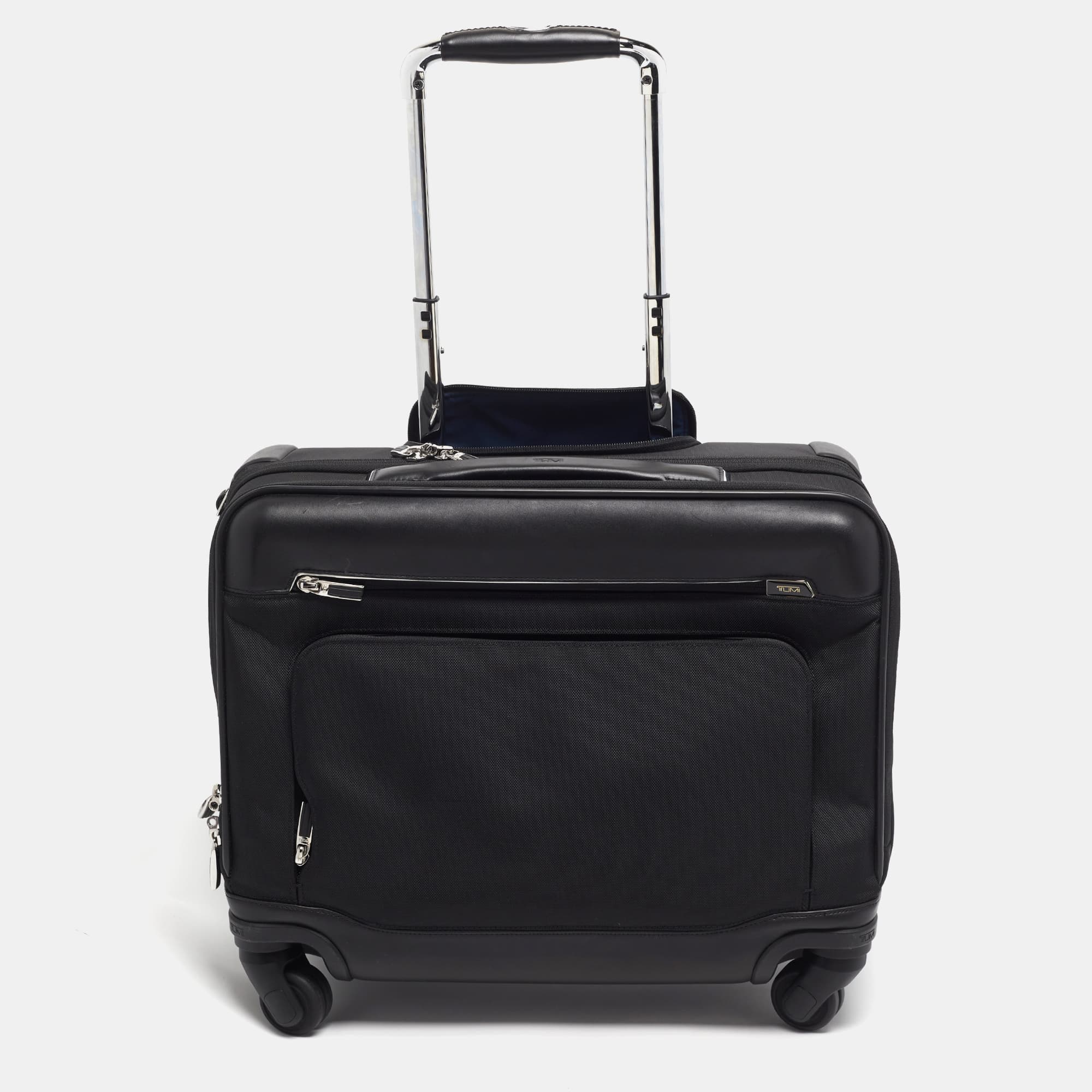 TUMI Arrive McAllen Black Nylon Laptop Insert Wheeled Brief Luggage