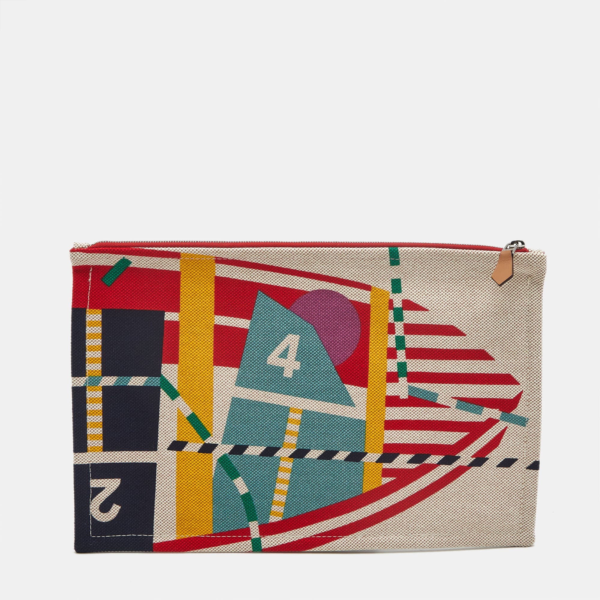 Hermes Optimist 24 Multicolor H Canvas Case