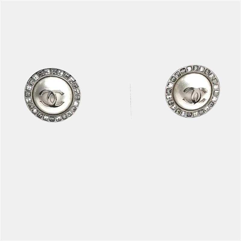 Chanel metal earrings