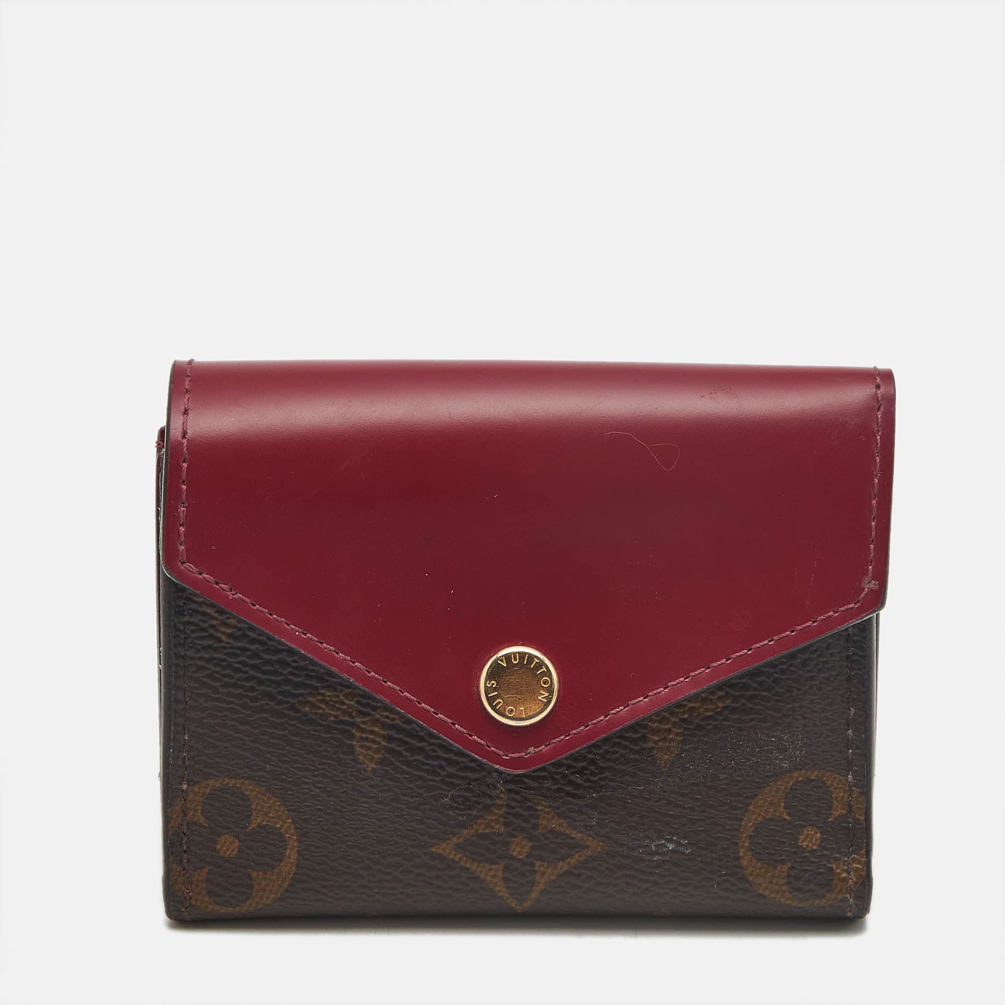 Louis Vuitton Zoe Fuchsia Monogram Canvas Compact Wallet