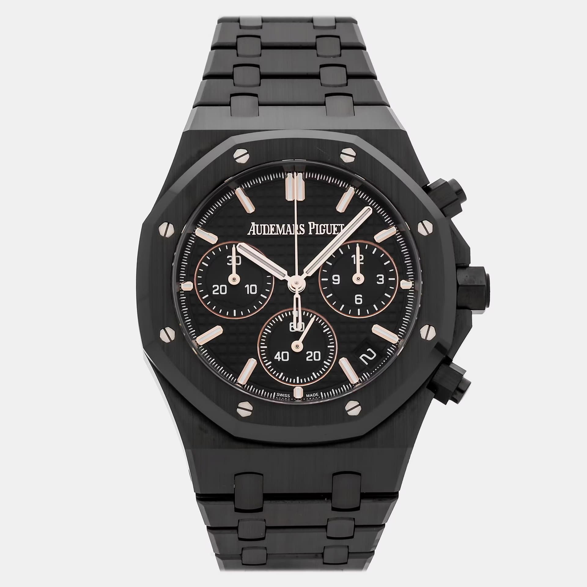 Audemars Piguet Royal Oak 26240CE.OO.1225CE.02 Black Ceramic Automatic Men Wristwatch 41mm