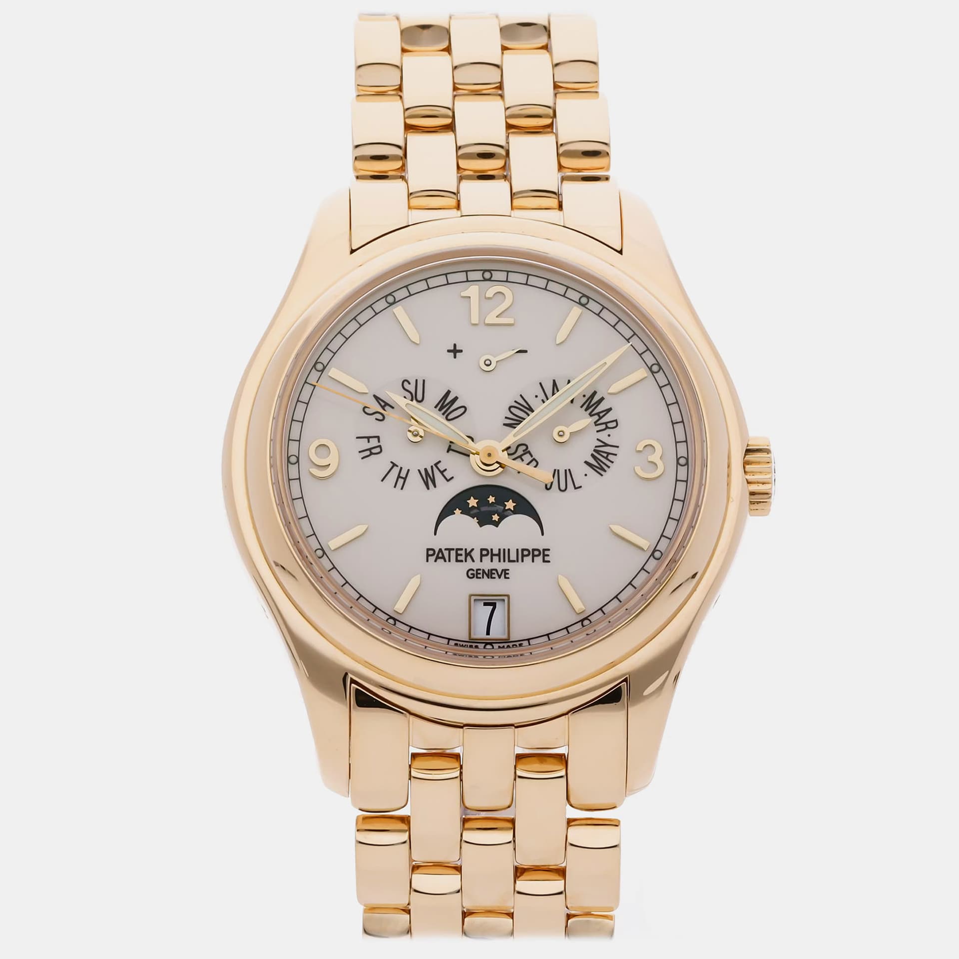 Patek Philippe Annual Calendar 5146/1J-001 White Automatic Men's Wristwatch 39mm