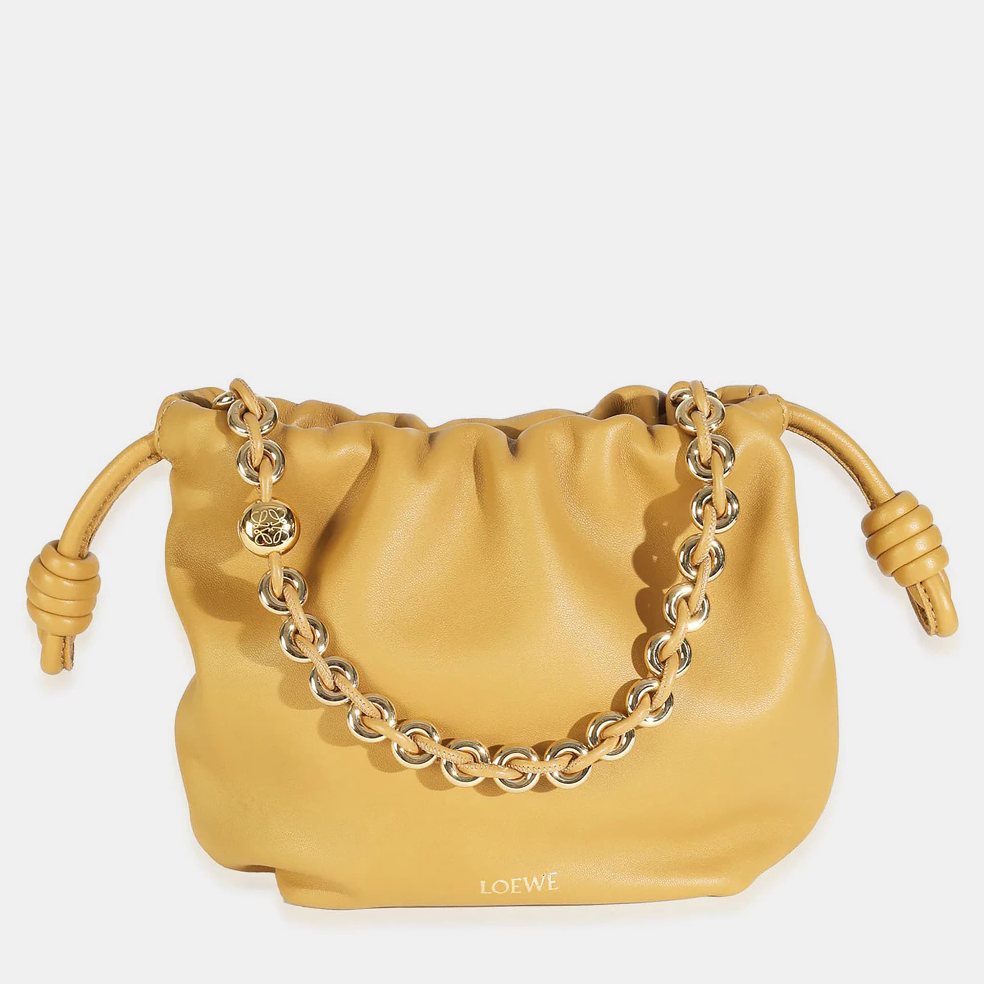 Loewe Mini Flamenco Sahara Nappa Leather Crossbody Bag