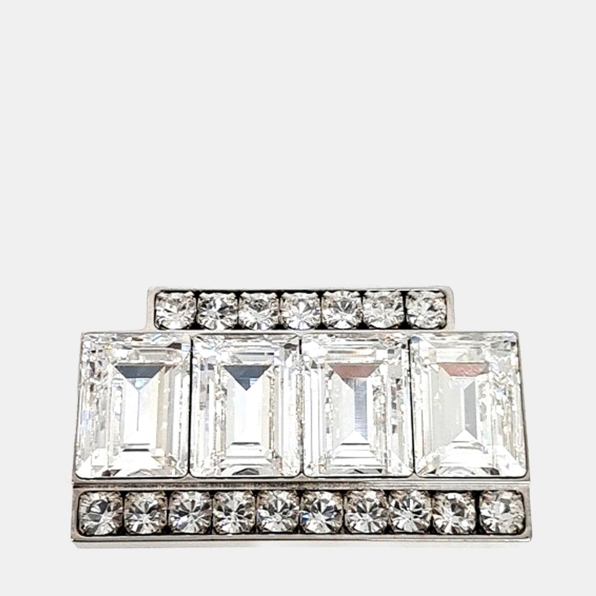 Miu Miu metal brooch