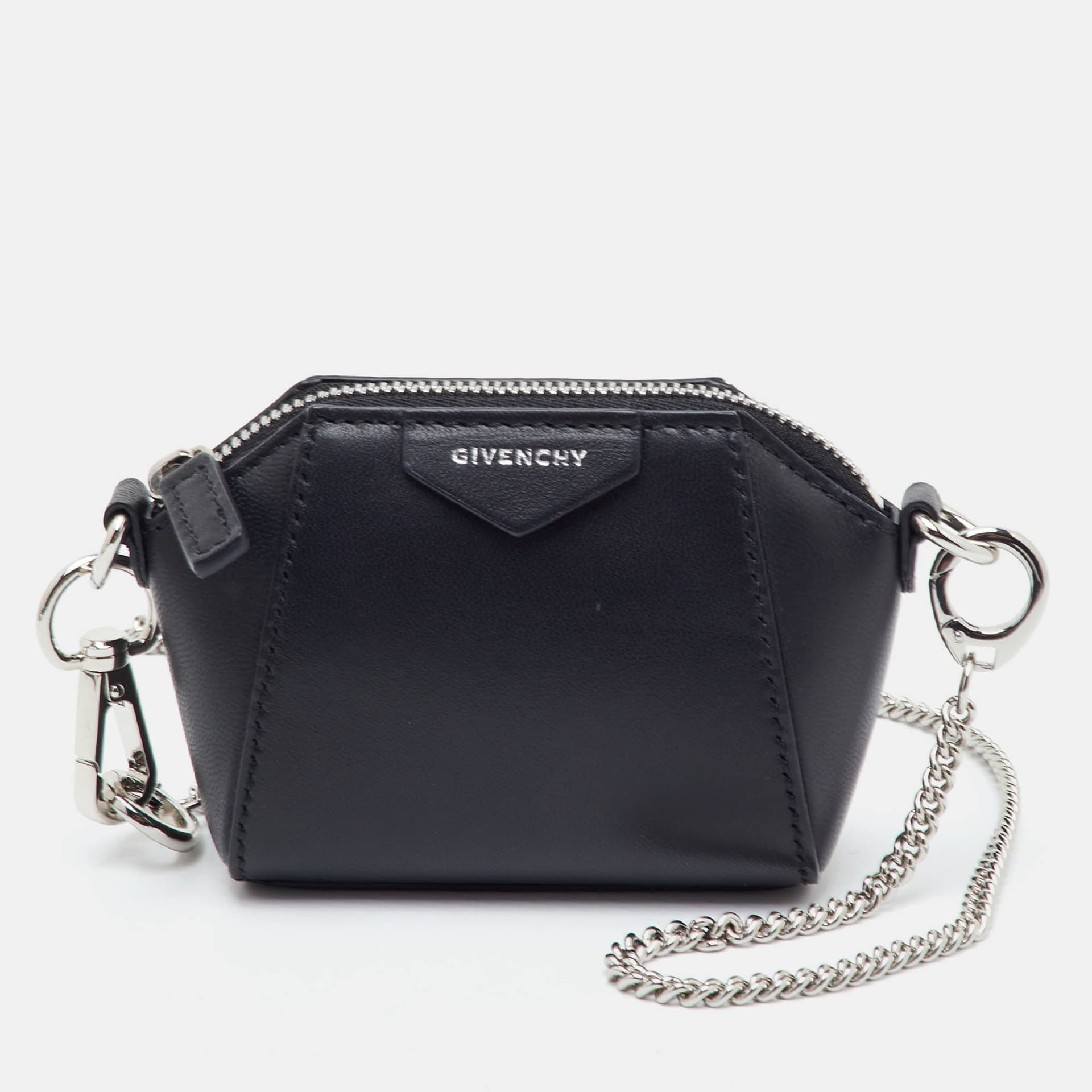 Givenchy Antigona Baby Black Leather Crossbody Bag