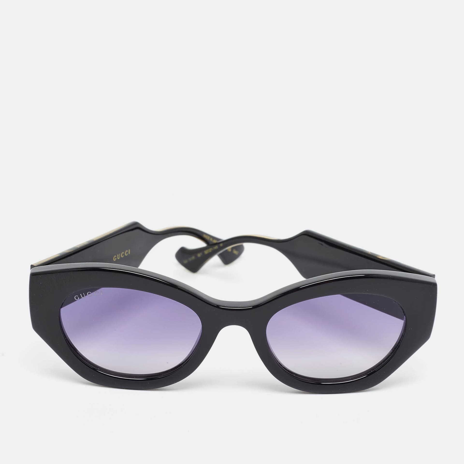 Gucci Black Gradient GG1553S Frame Cat Eye Sunglasses
