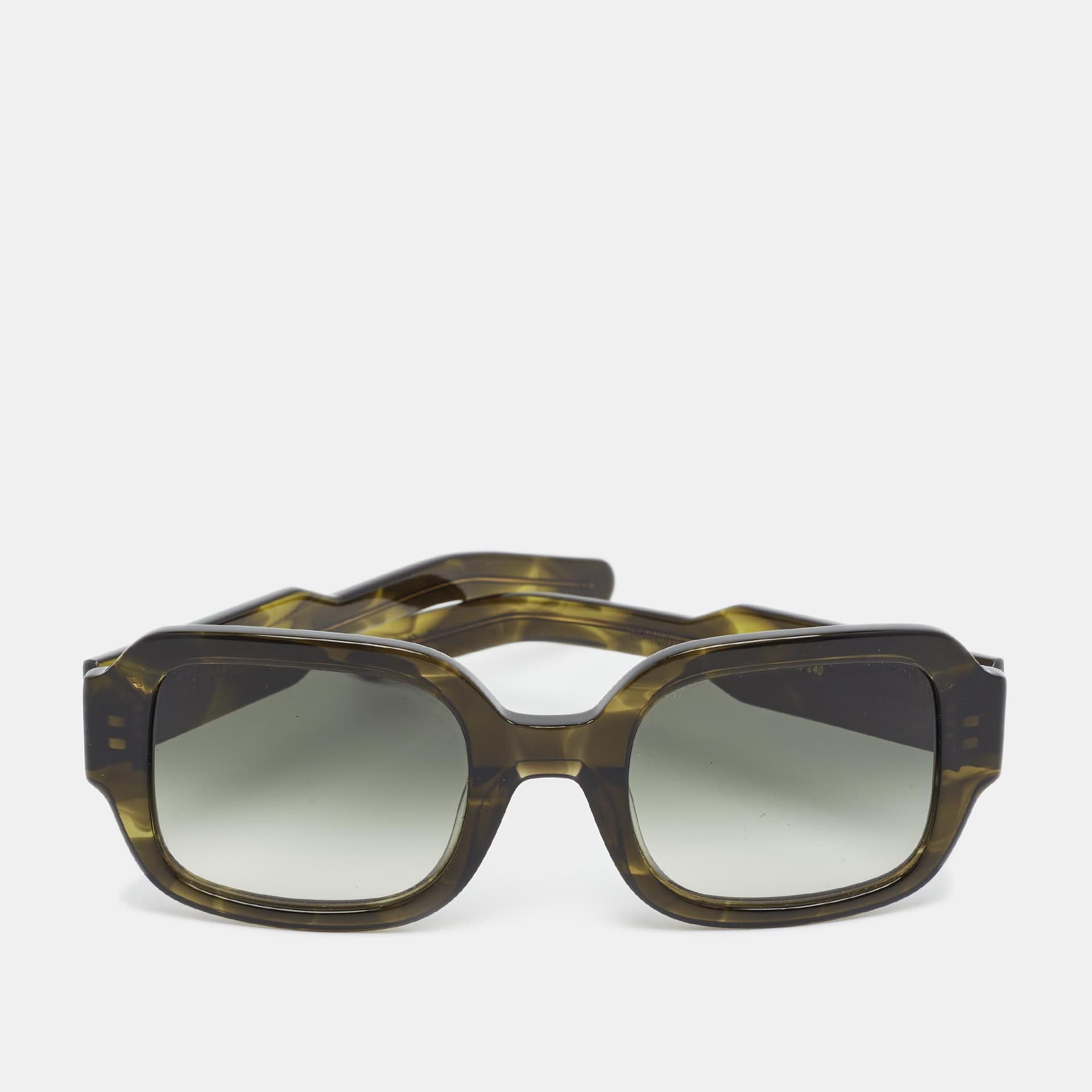Flatlist Green Gradient 006 FL 2C7 Tishkoff Rectangle Sunglasses