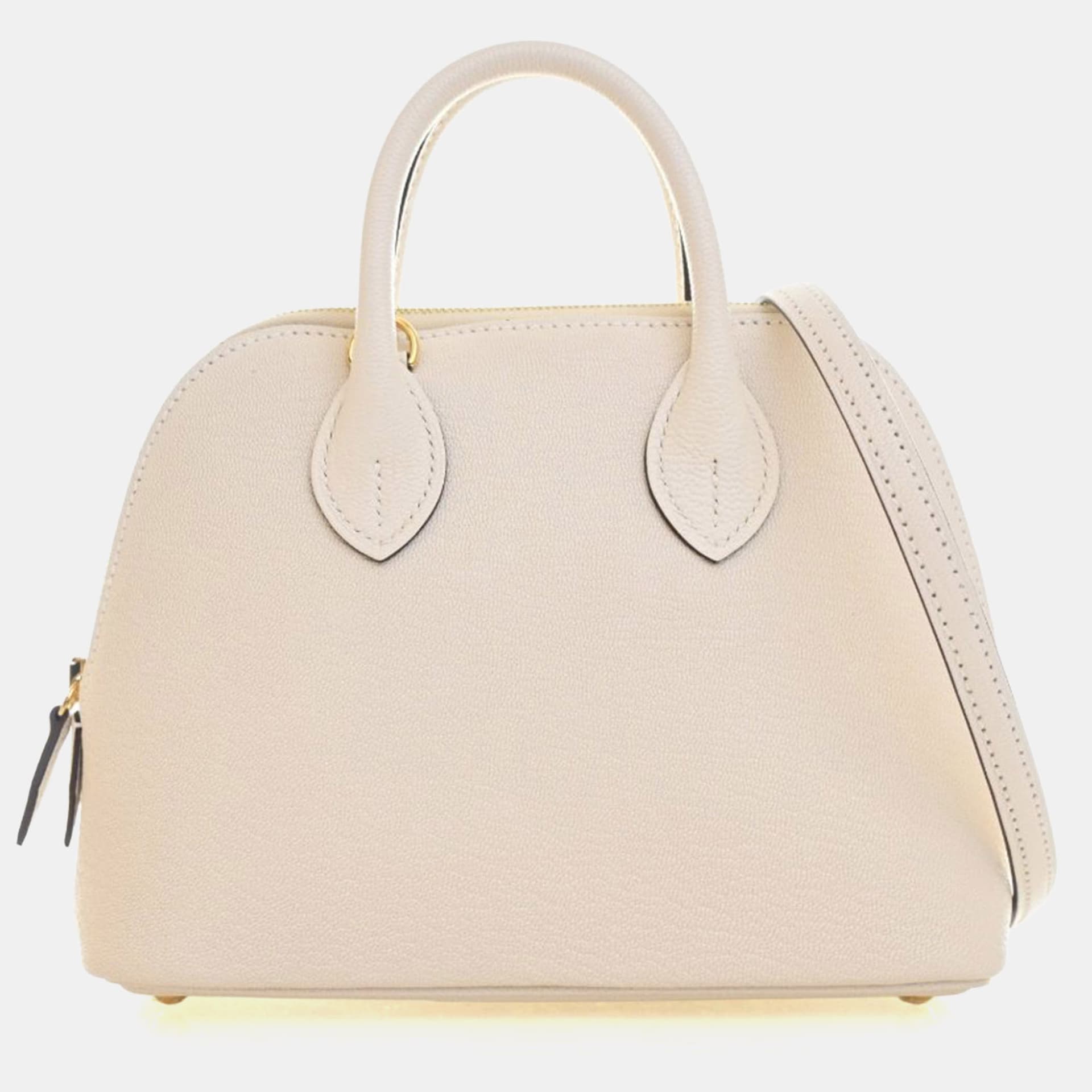 Hermes Bolide 1923 Mini Nata Chevre Mysore Goatskin Leather Top Handle Bag