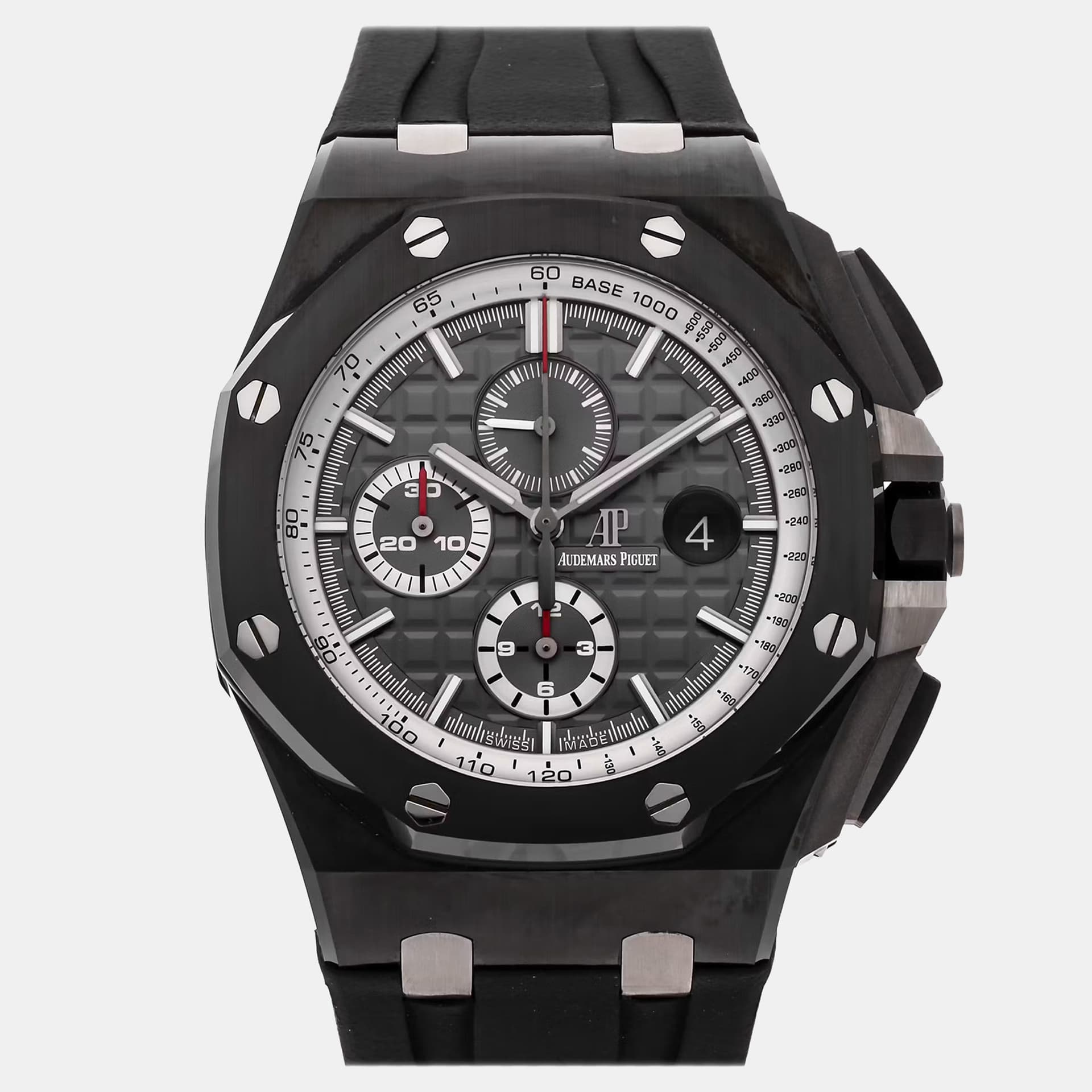 Audemars Piguet Royal Oak Offshore 26405CE.OOA002CA.01 Black Automatic Ceramic Men's Wristwatch 44mm