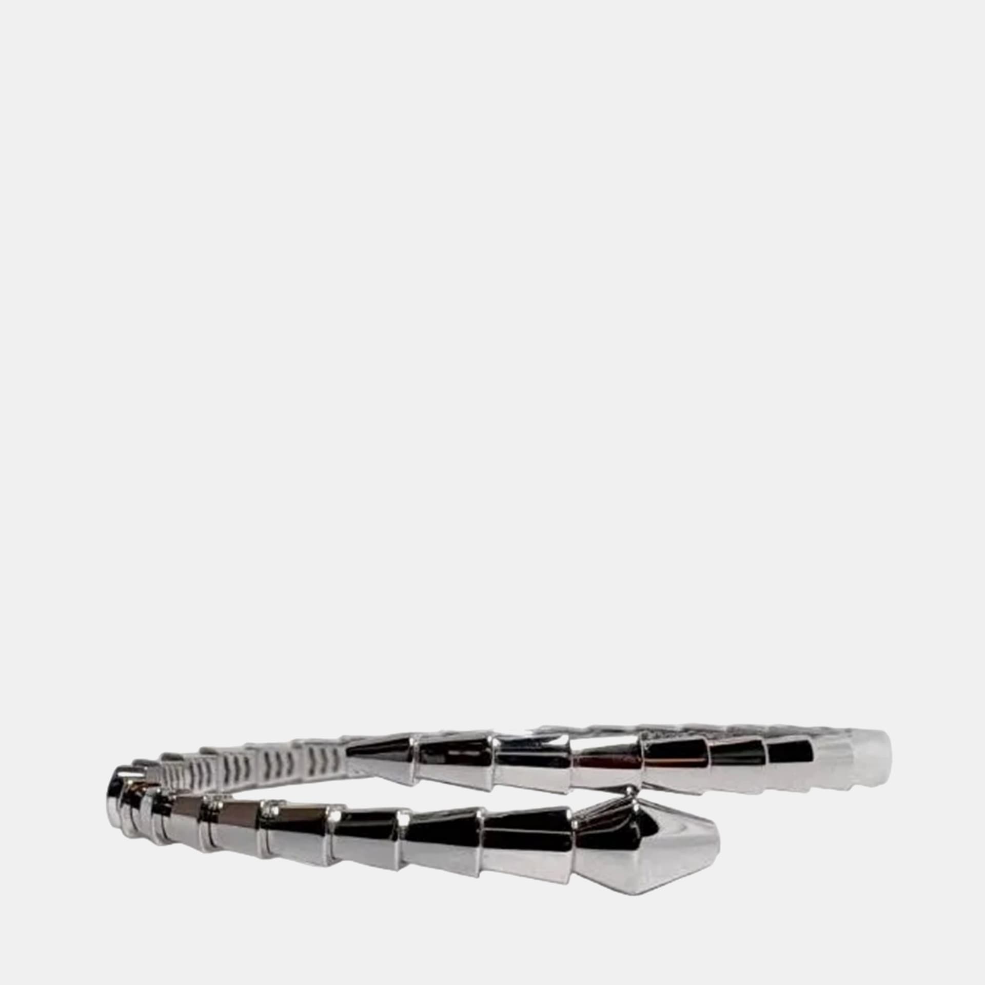 Bvlgari Serpenti Viper 18K White Gold Bracelet
