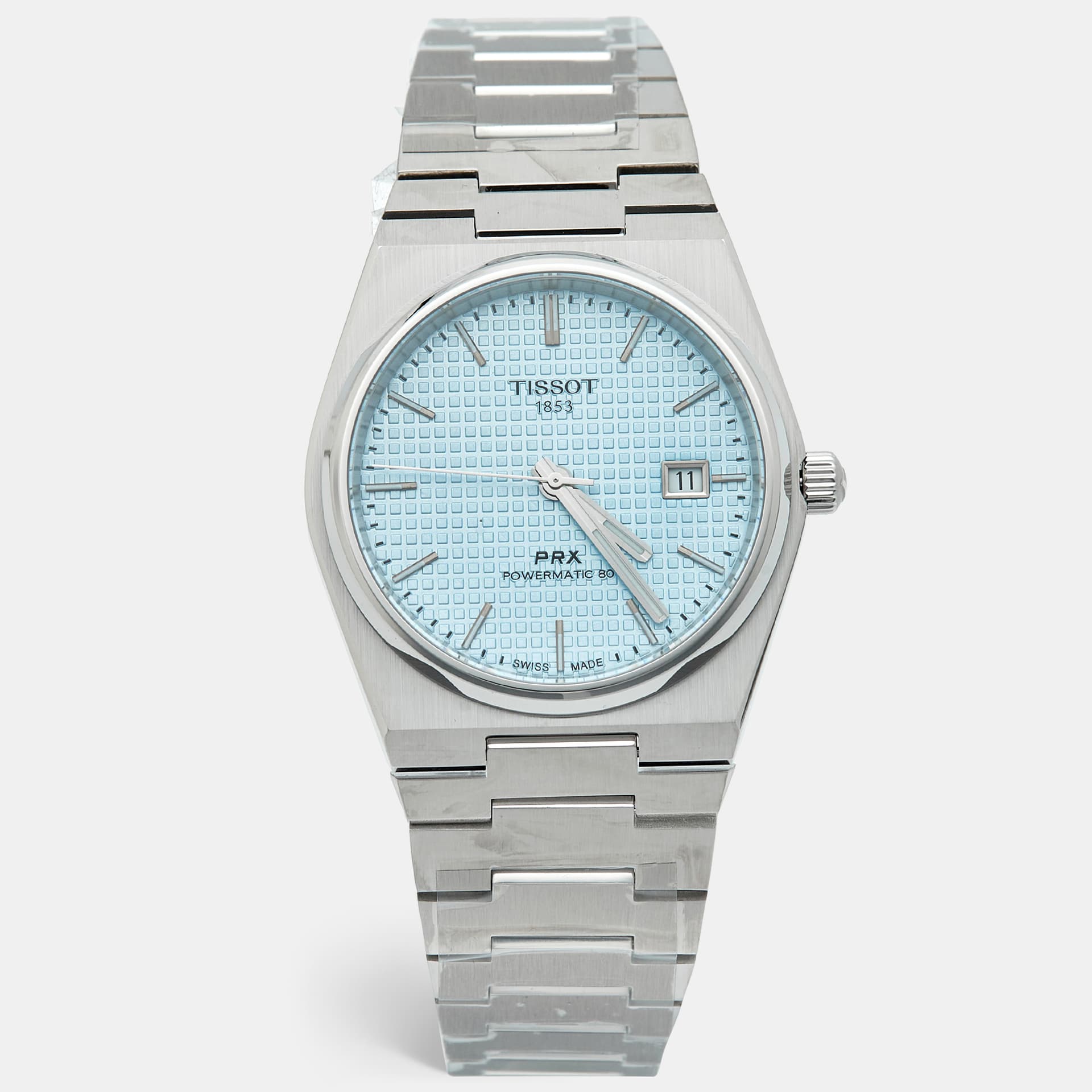 Tissot PRX T137.407.11.351.00 Ice Blue Dial Stainless Steel Men's Wristwatch 40 mm