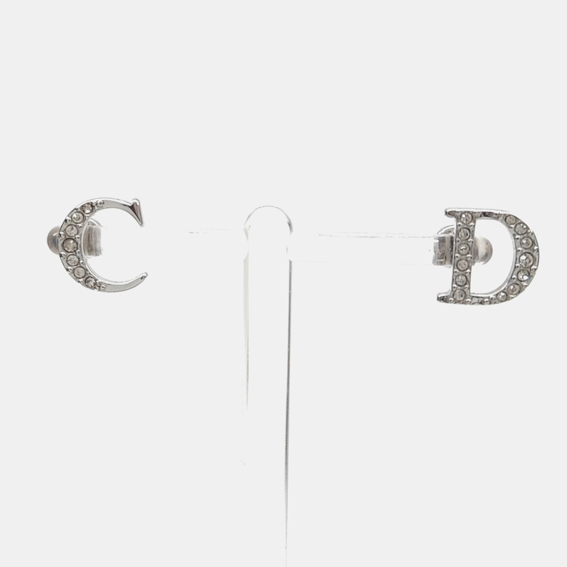 Christian Dior Silver Earrings