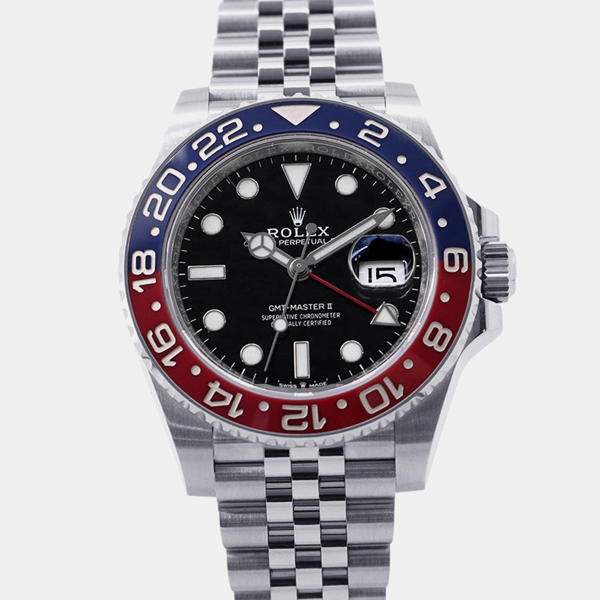 Rolex GMT-Master II 126710BLRO Black Stainless Steel Automatic Men's Wristwatch 40mm