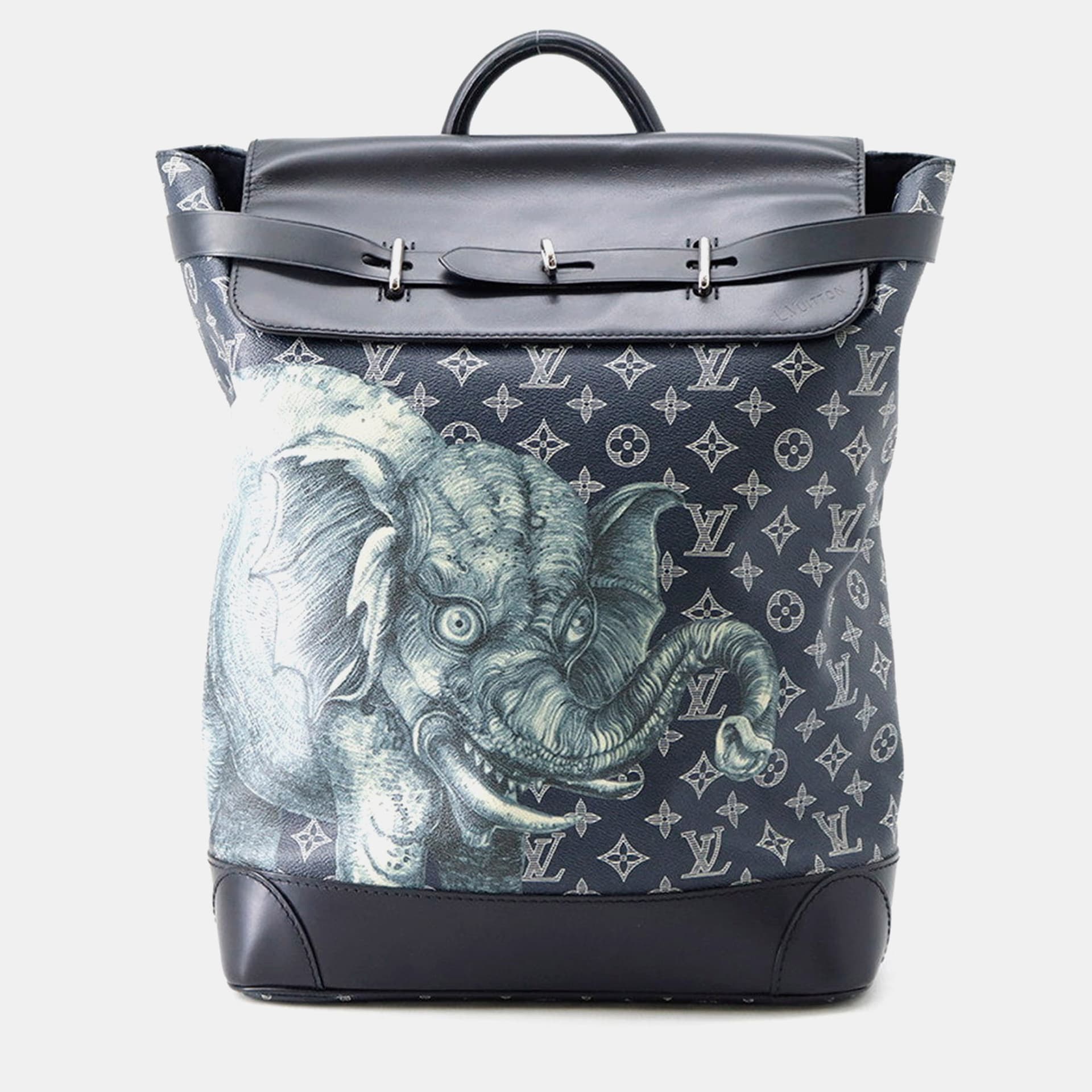 Louis Vuitton Steamer Backpack PM Encre Monogram Canvas Backpack Bag