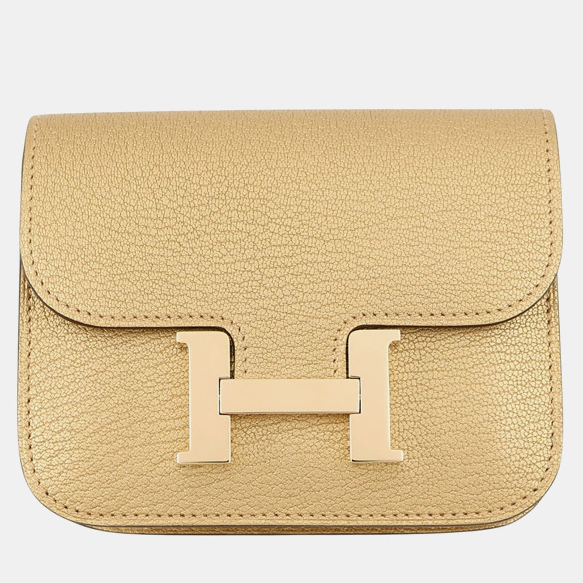 Hermes Constance Slim Dore Chevre Shamqila