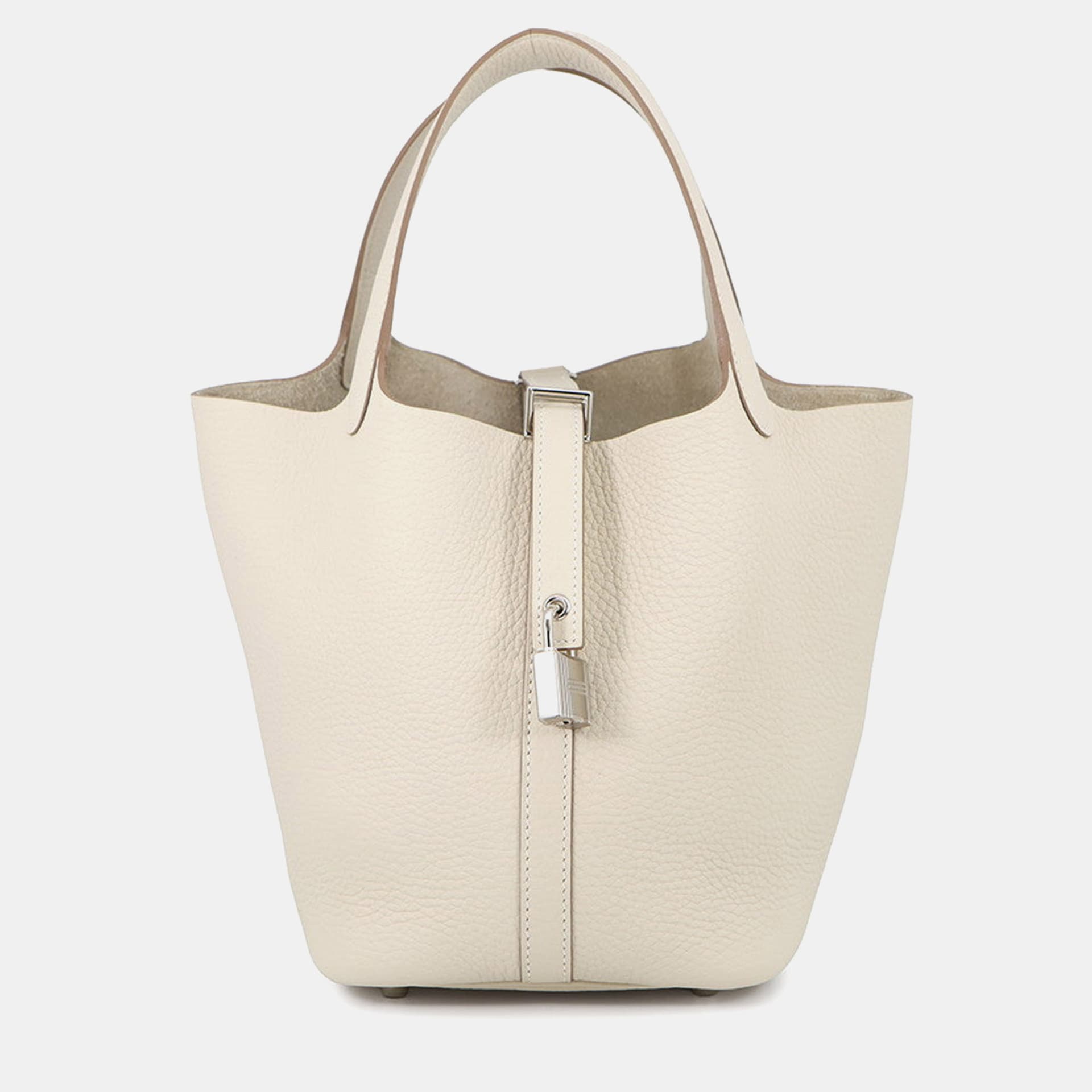 Hermes Picotin Lock Craie Taurillon Clemence Size 18