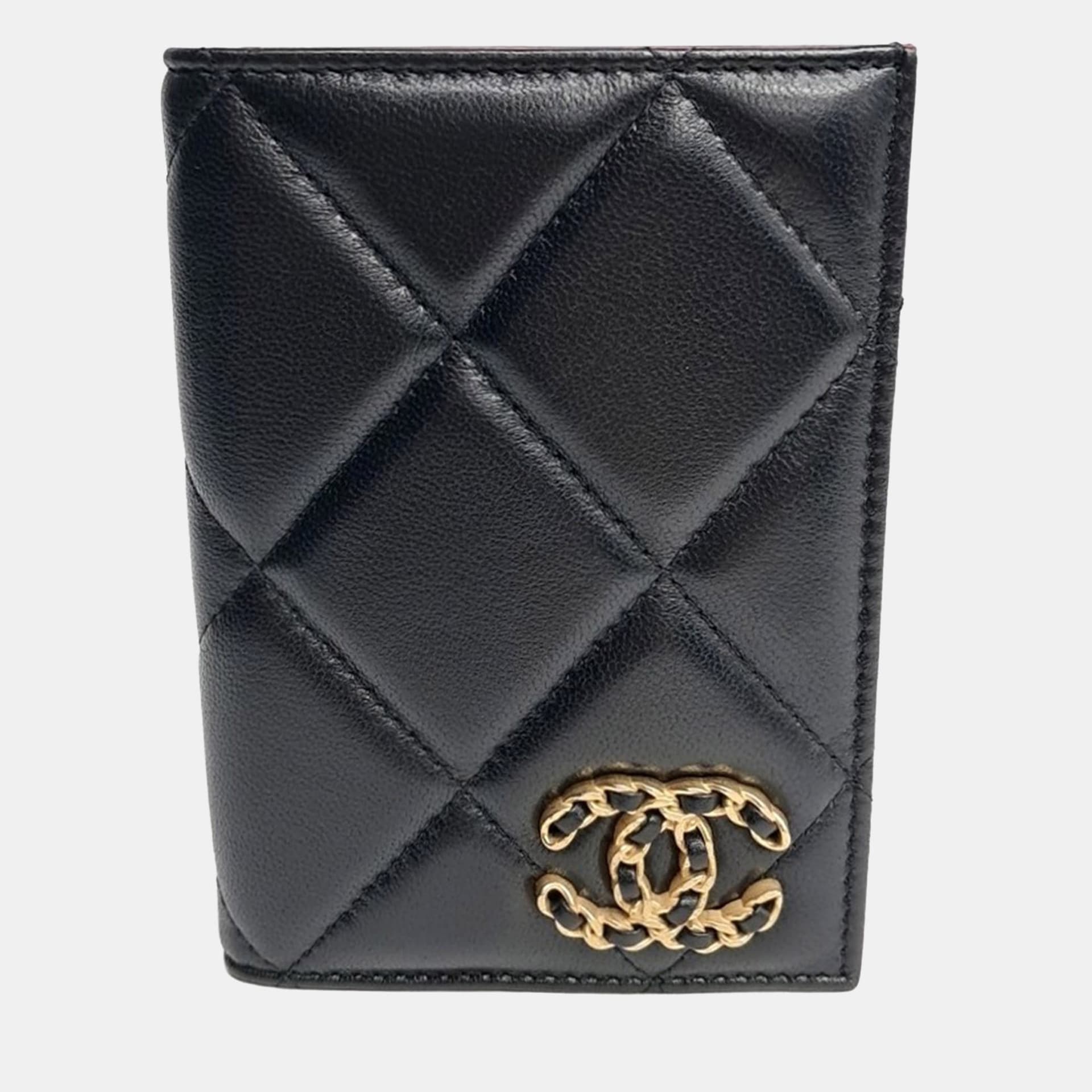 Chanel 19 Passport Wallet AP3363