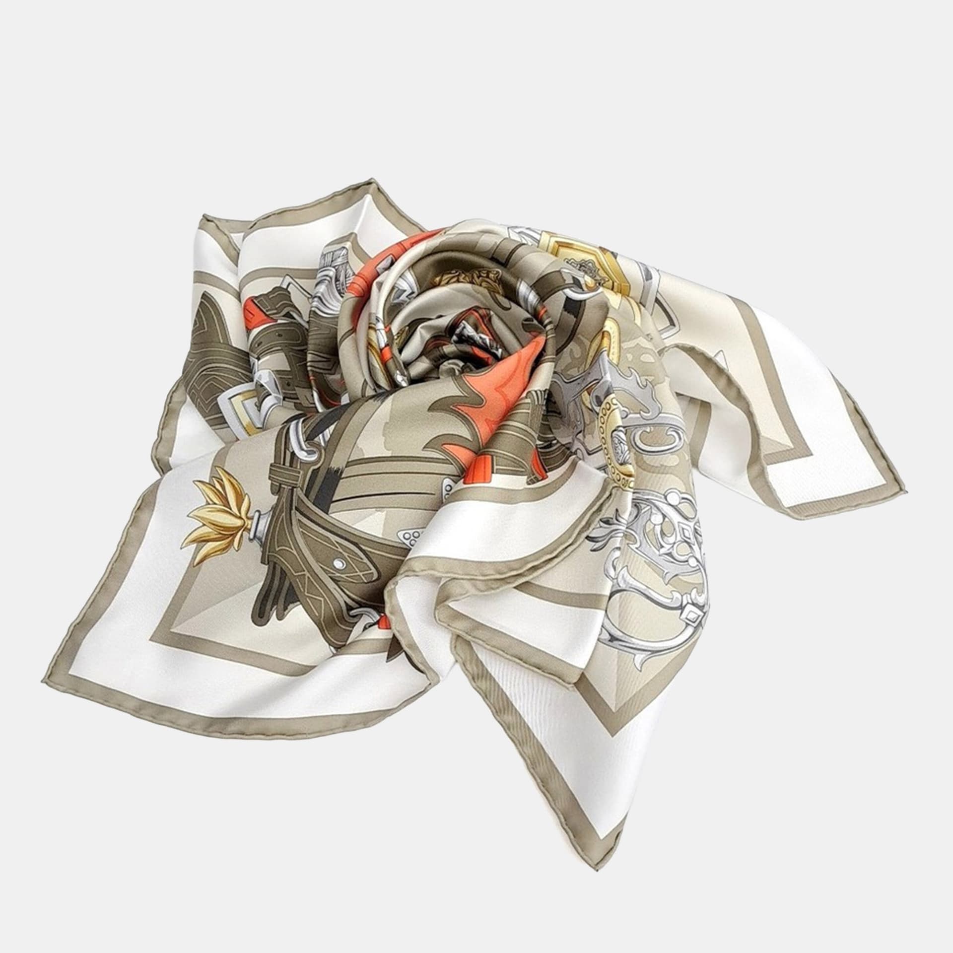 Herm&egrave;s Silk Multicolor Scarf