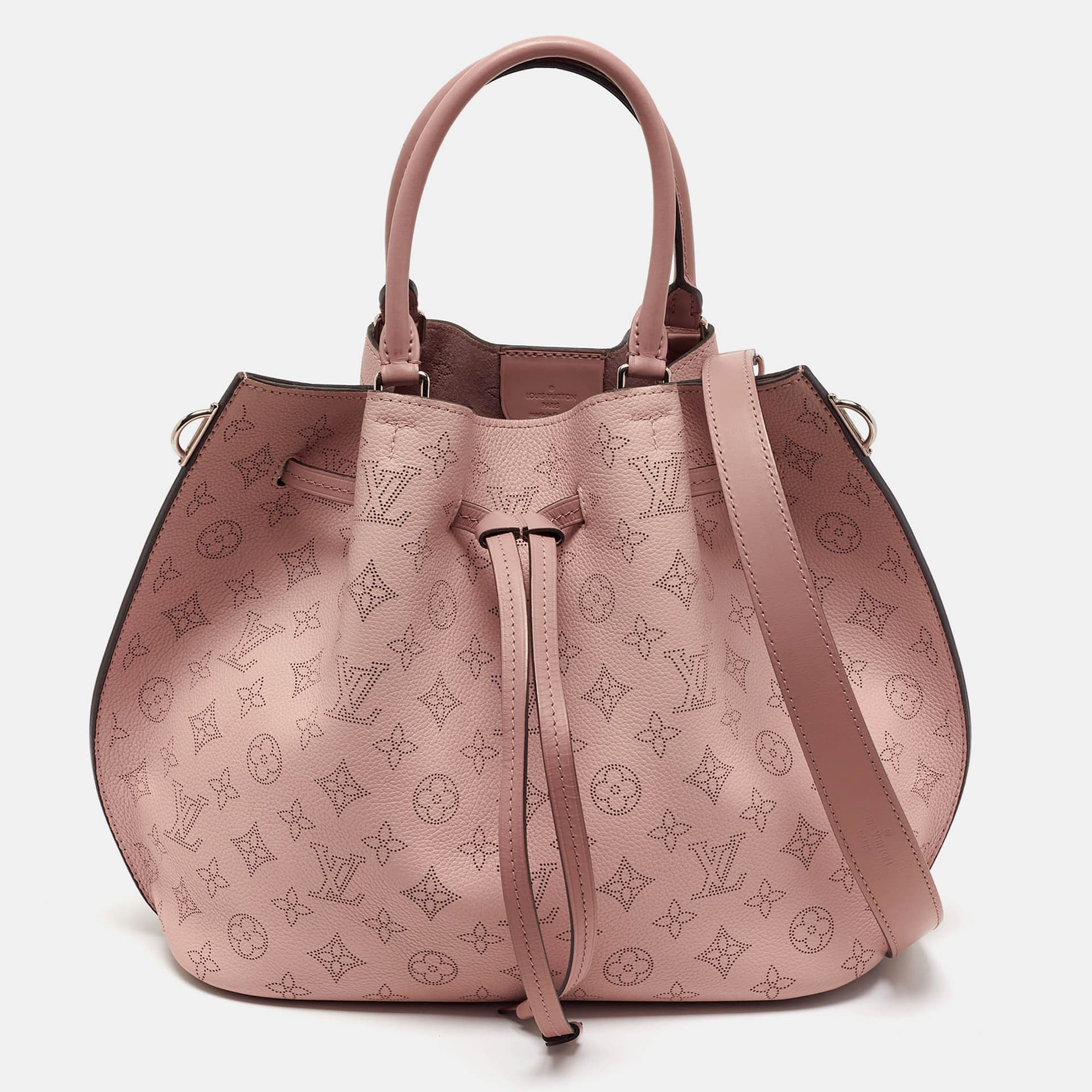 Louis Vuitton Girolata Magnolia Monogram Mahina Leather Bag