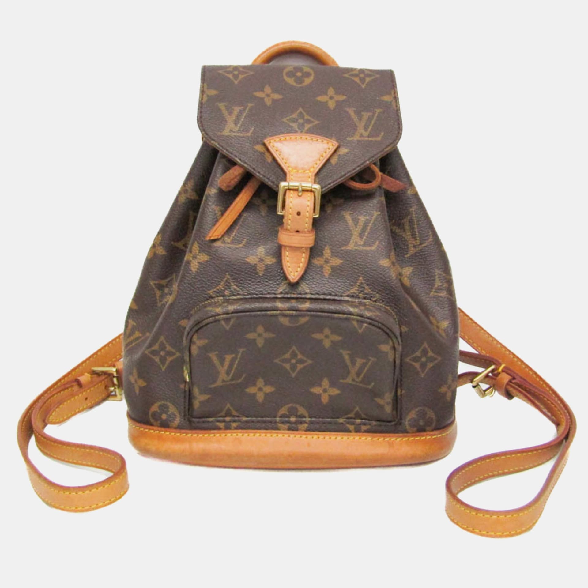 Louis Vuitton Monogram Mini Monsuri Brown Backpack