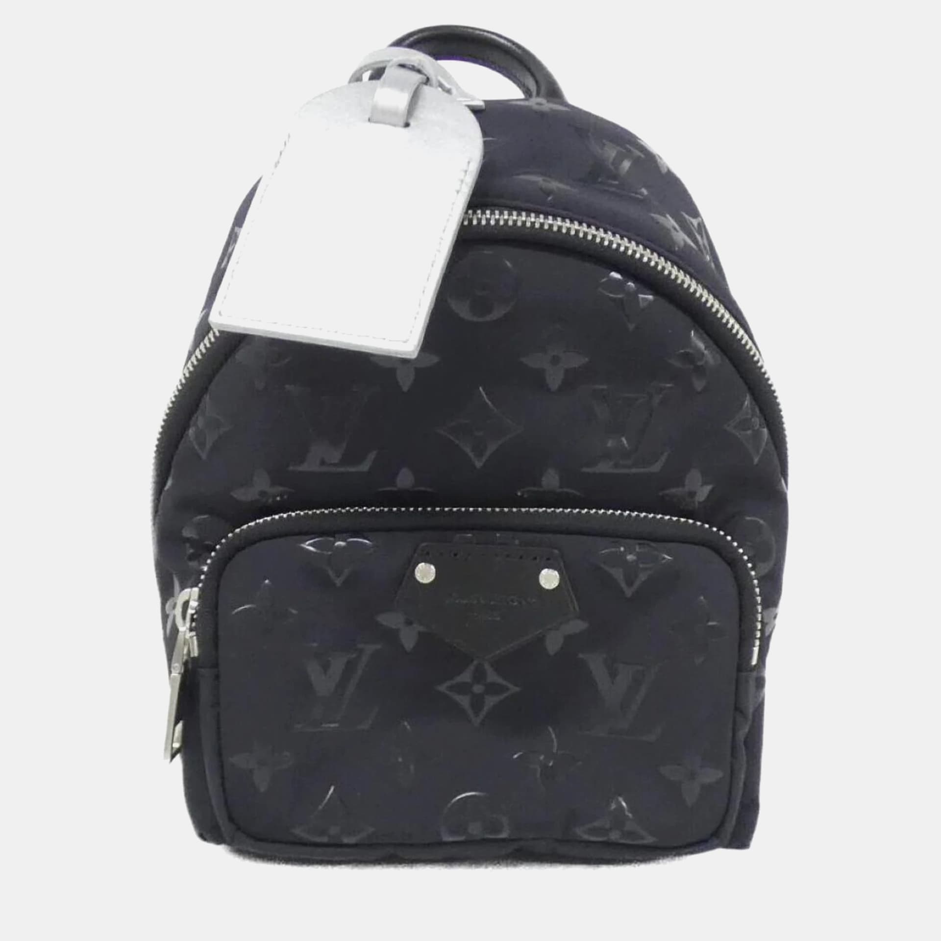 Louis Vuitton Palm Springs Mini Black Monogram Nylon Backpack Bag