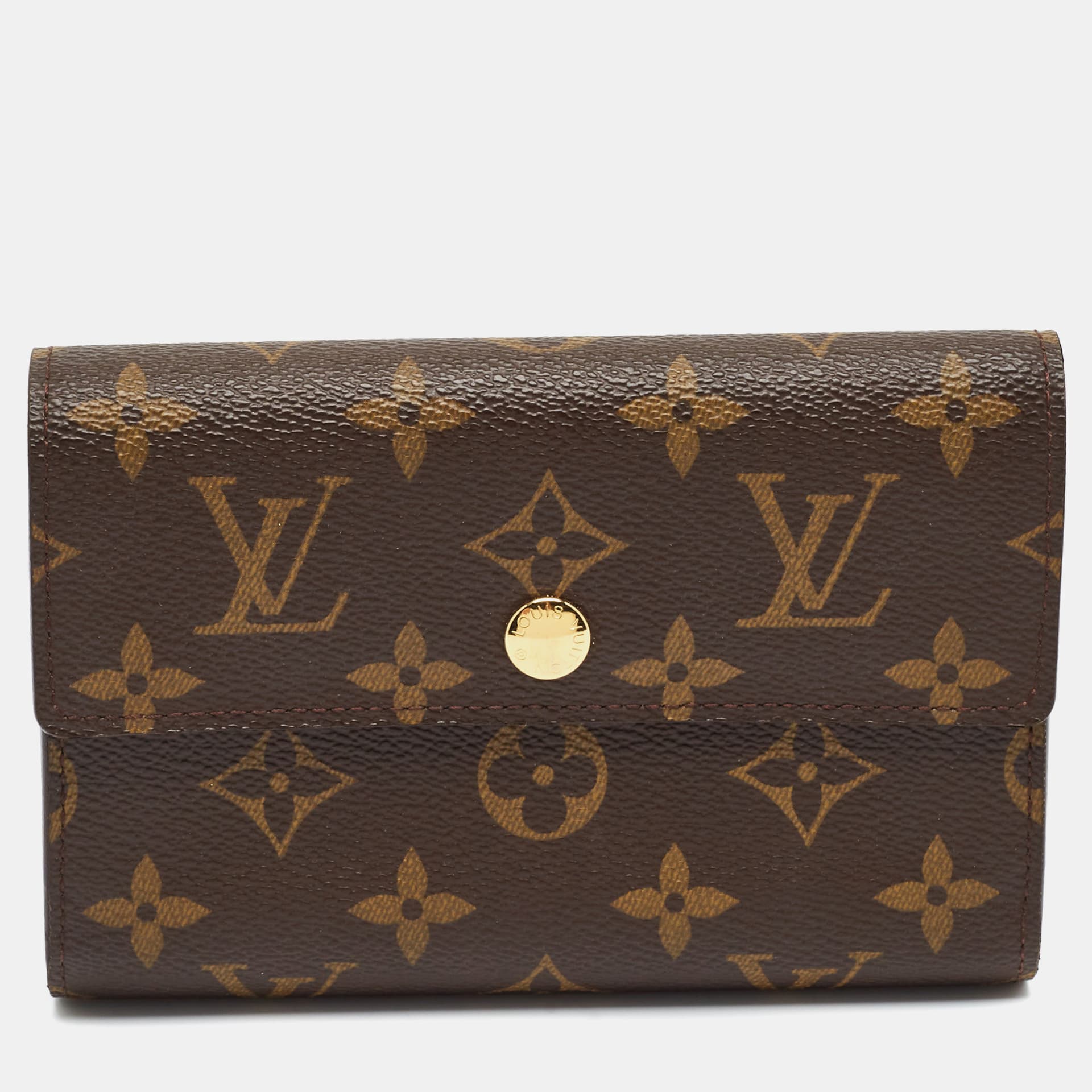 Louis Vuitton Alexandra Monogram Canvas Wallet