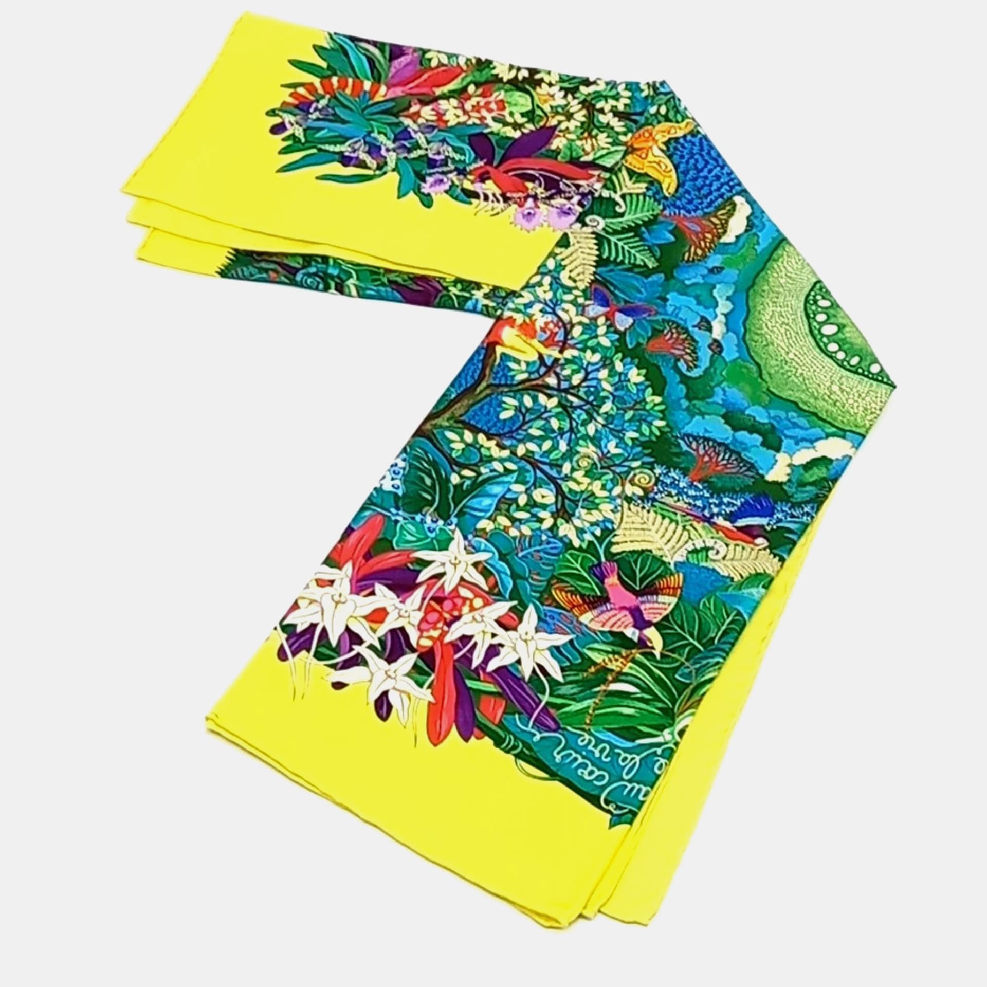 Herm&egrave;s Multicolor Silk scarf