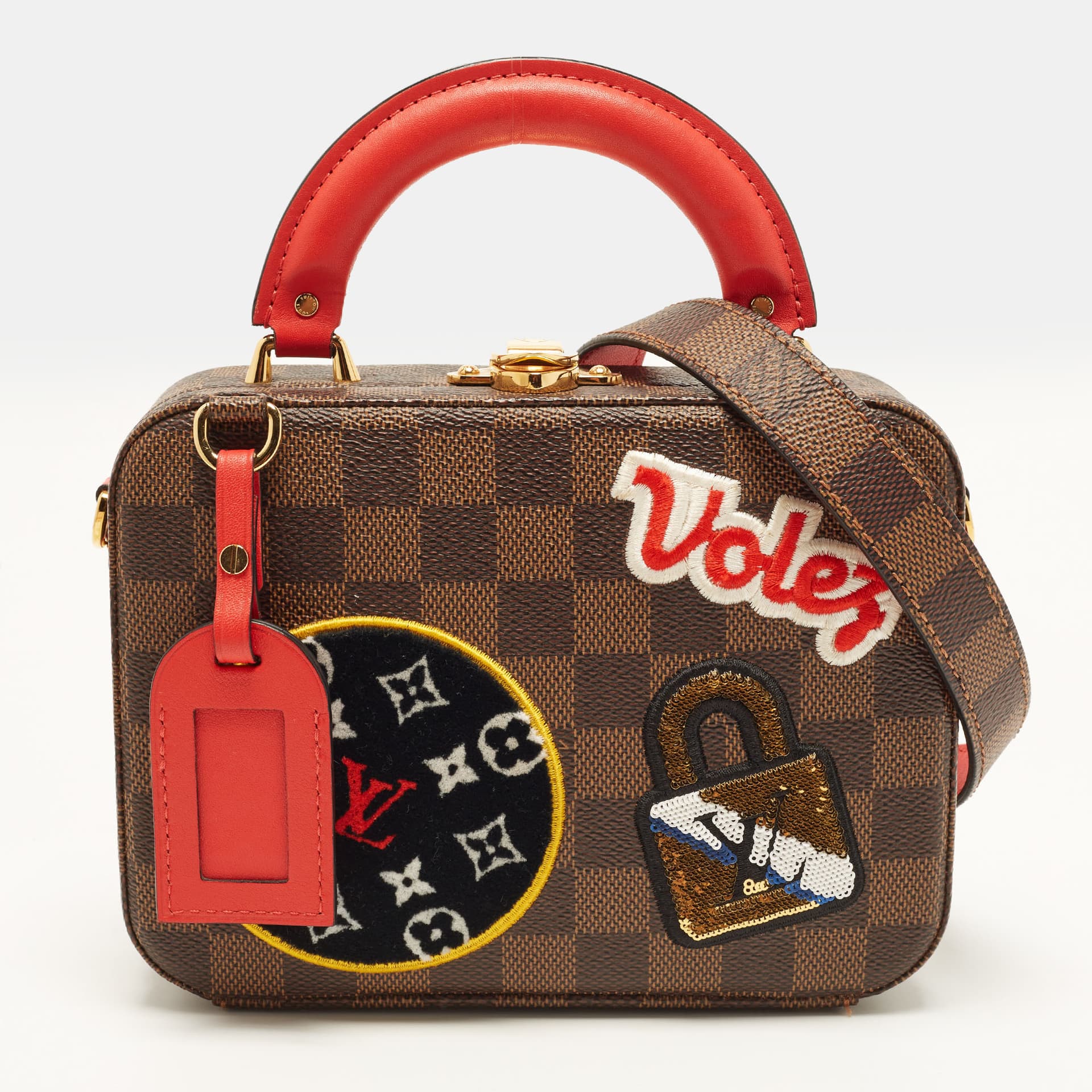 Louis Vuitton LV Stories Damier Ebene Canvas Box Bag
